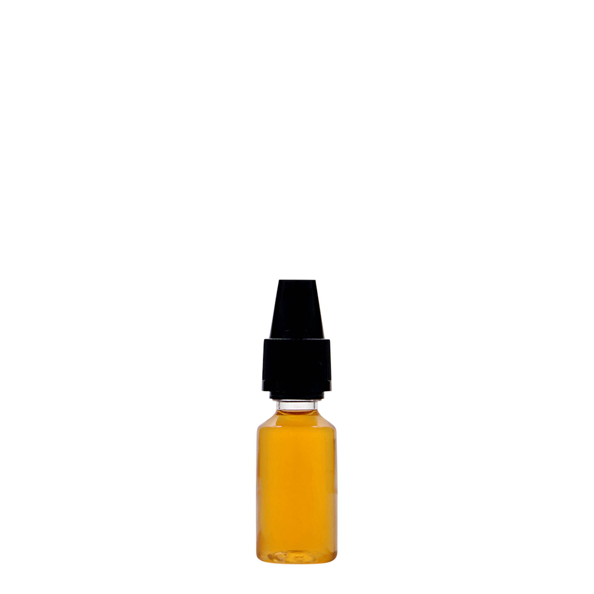 10 ml PET-Flasche 'E-Liquid' mit Qualitäts- und Kindersicherung, Kunststoff, Mündung: Schraubverschluss 10 ml PET-Flasche 'E-Liquid' mit Qualitäts- und Kindersicherung, Kunststoff, Mündung: Schraubverschluss