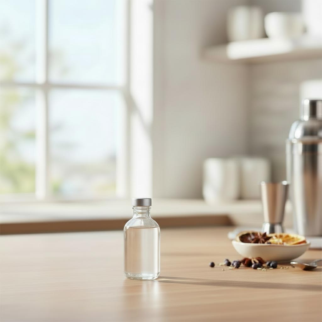 1000 ml Glasflasche 'Lotto', Mündung: GPI 28