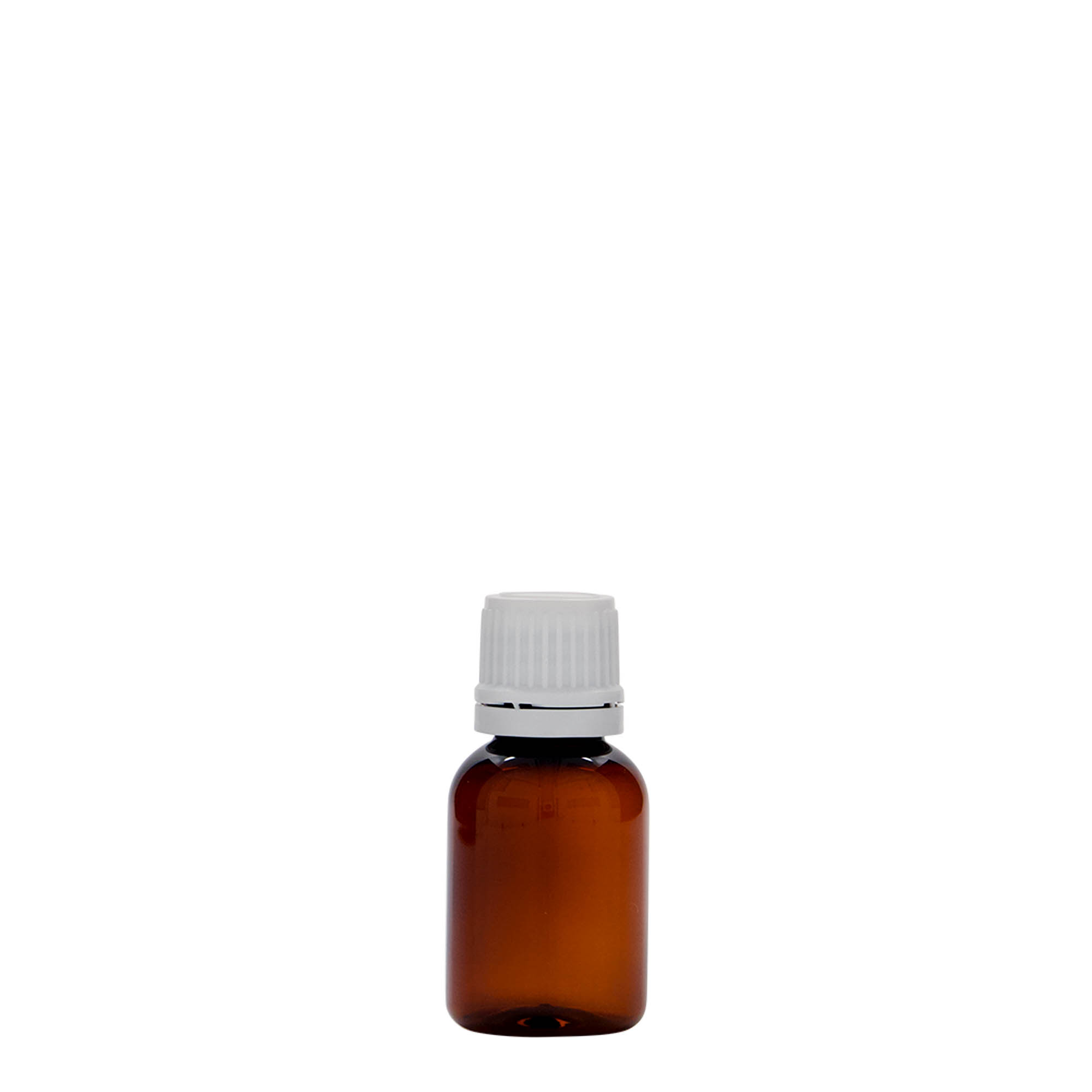 20 ml PET-Medizinflasche 'Easy Living', braun, Kunststoff, Mündung: DIN 18 20 ml PET-Medizinflasche 'Easy Living', braun, Kunststoff, Mündung: DIN 18