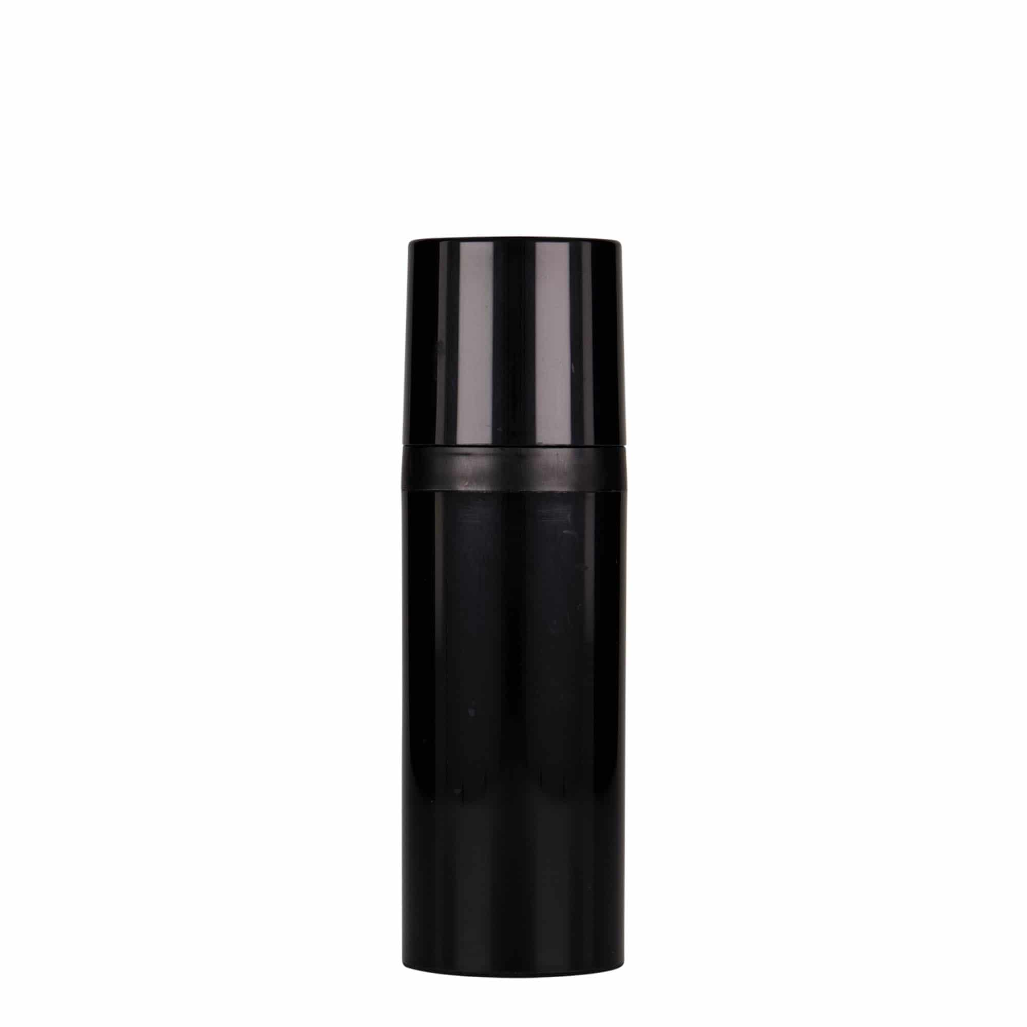 50 ml Airless Dispenser «Mezzo», PP-Kunststoff, schwarz