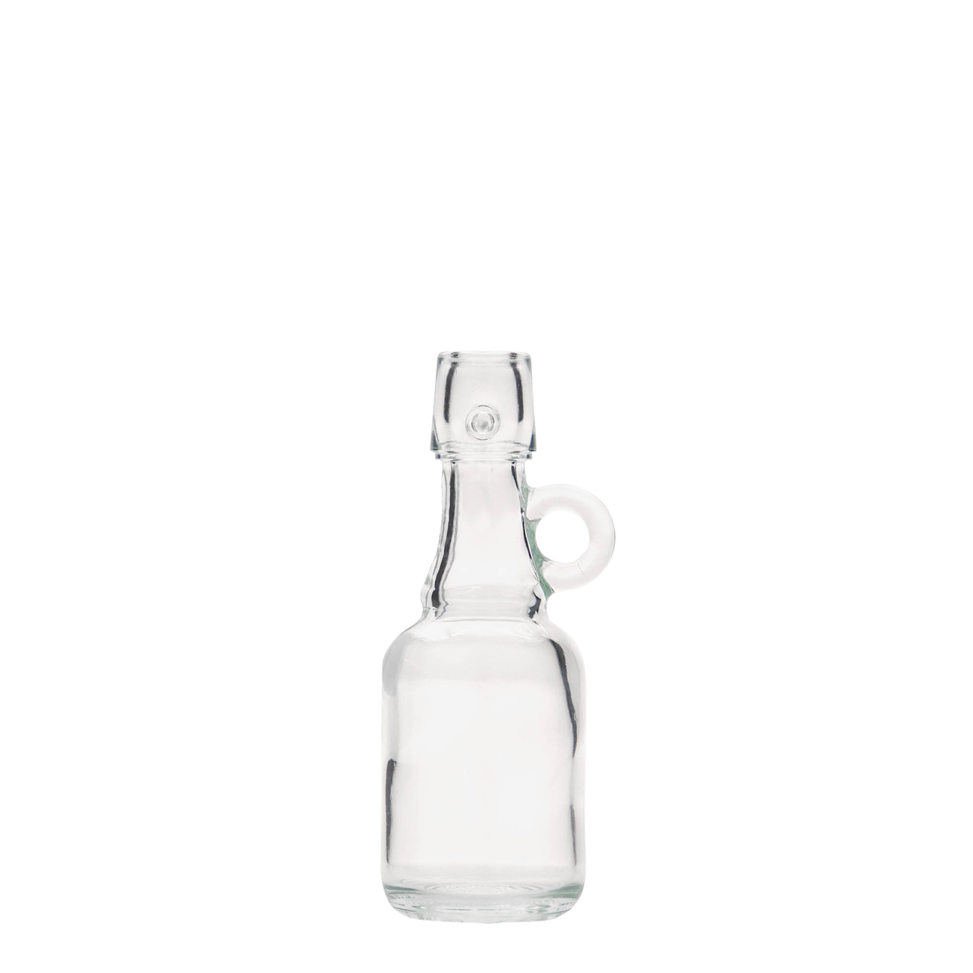 40 ml Glasflasche «Santos», Mündung: Bügelverschluss