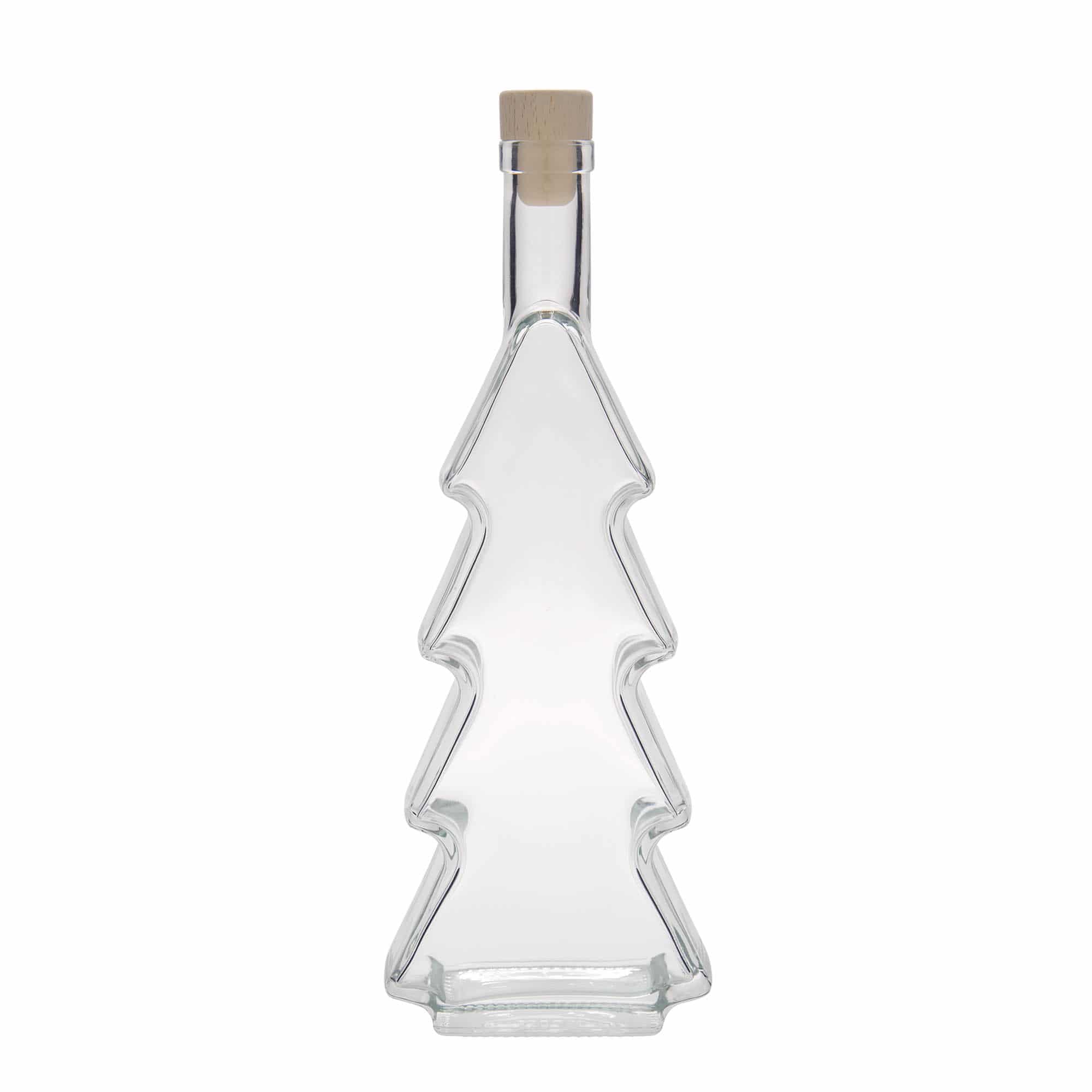 500 ml Glasflasche 'Tannenbaum', Mündung: Kork