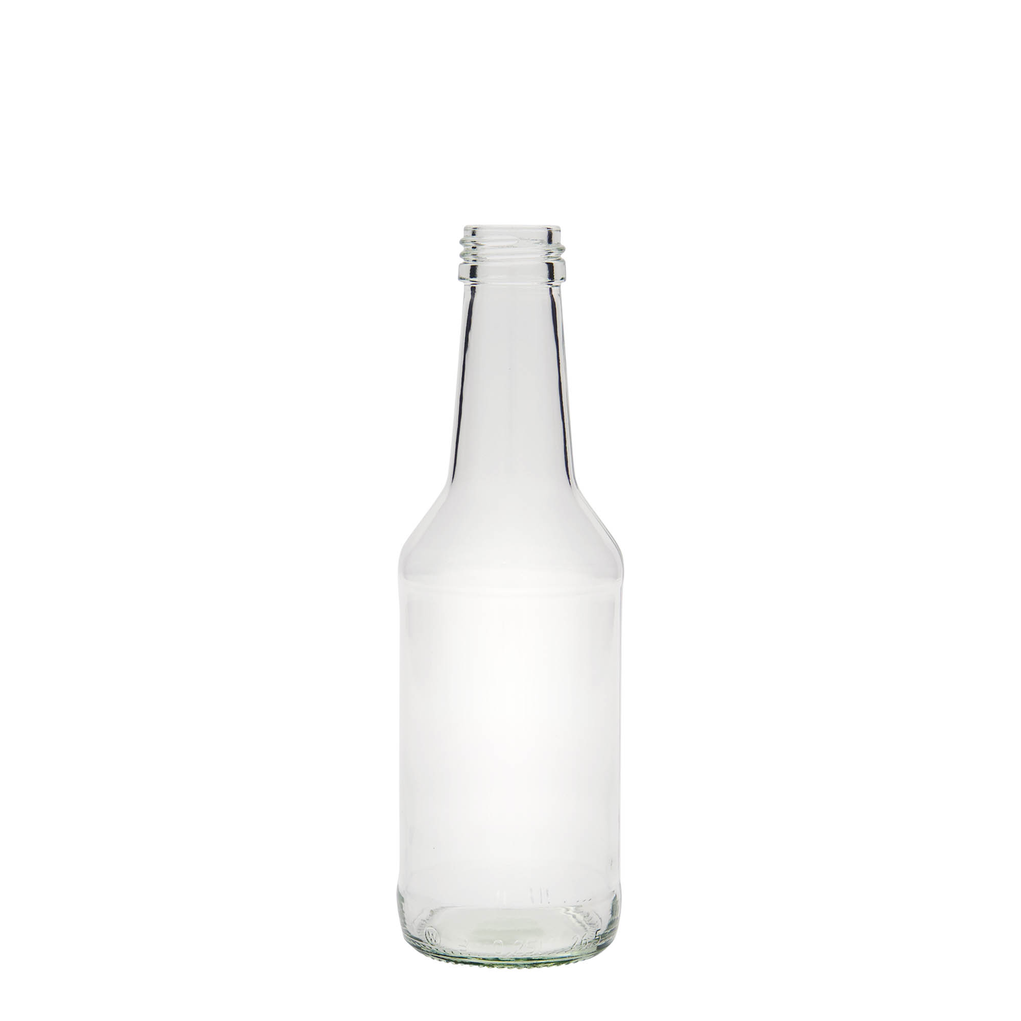 250 ml Glasflasche «Nils», Mündung: PP 28