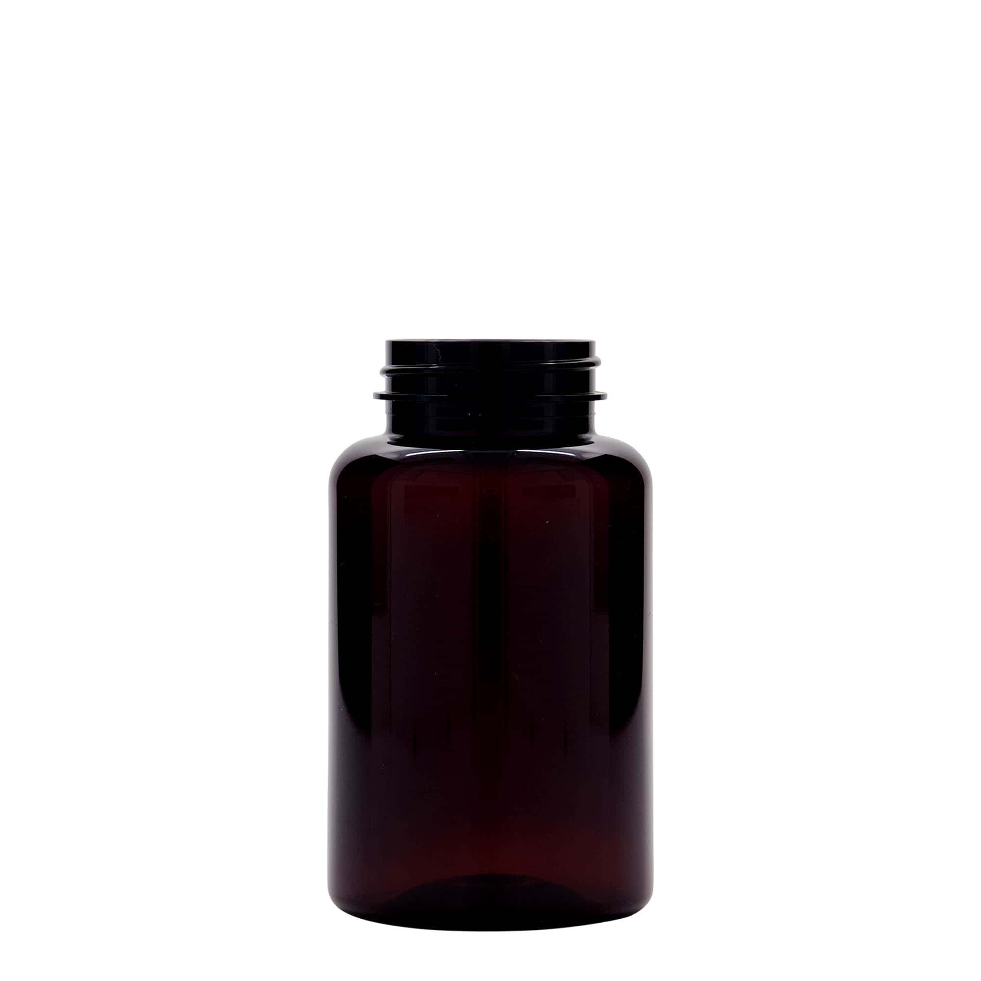250 ml PET-Packer, Kunststoff, braun, Mündung: GPI 45/400 250 ml PET-Packer, Kunststoff, braun, Mündung: GPI 45/400