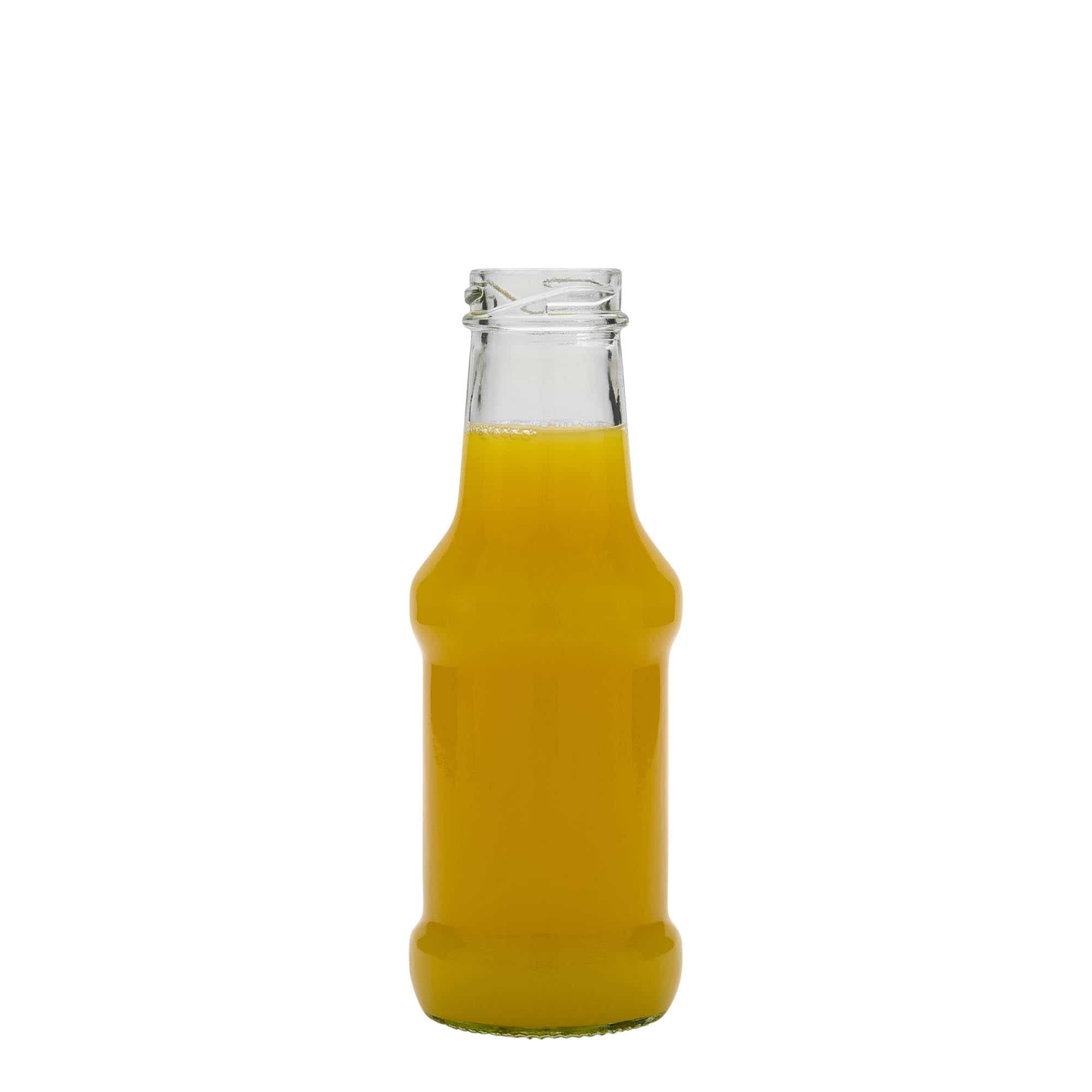 250 ml Sossenflasche, Glas, Mündung: Twist-off (TO 38)