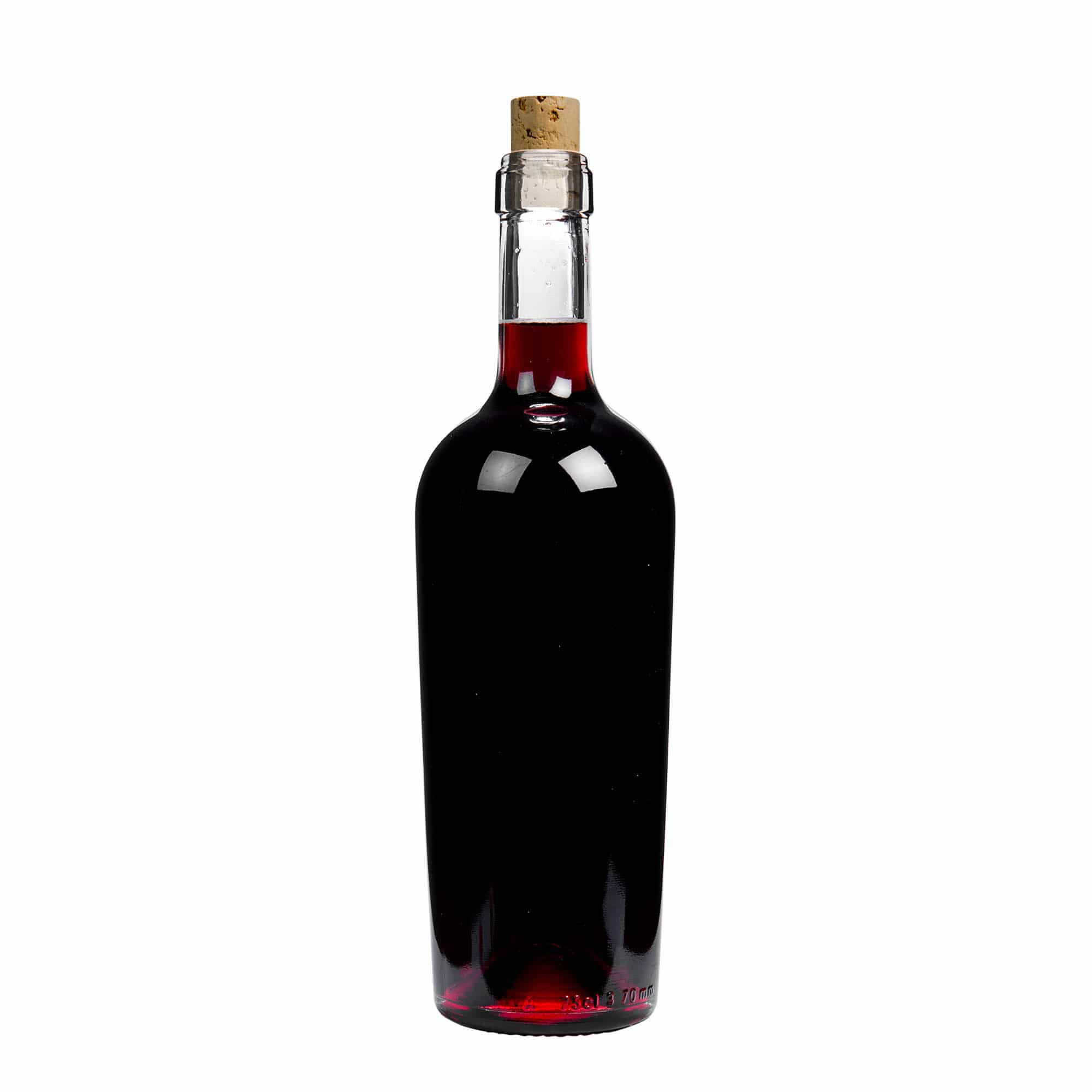 750 ml Weinflasche «Imperiale», Mündung: Kork