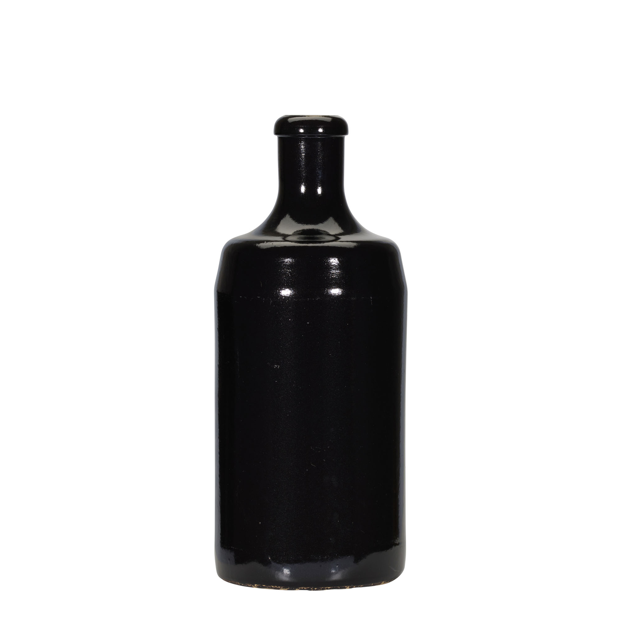 700 ml Tonkrug 'Calvados, Steinzeug, schwarz, Mündung: Kork 700 ml Tonkrug 'Calvados, Steinzeug, schwarz, Mündung: Kork