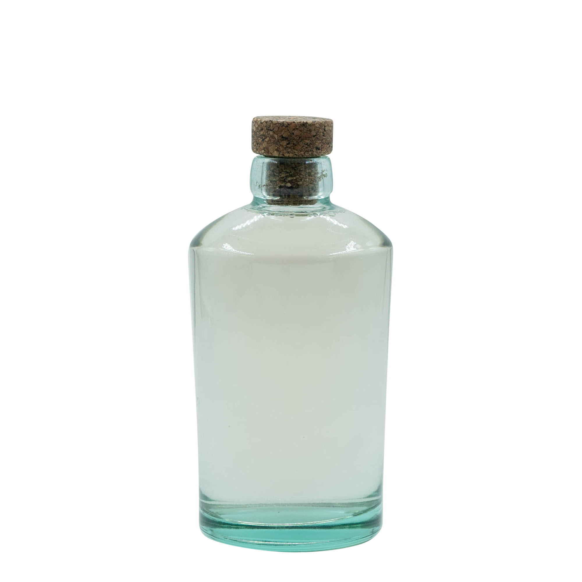 500 ml Glasflasche «Barrel», Mündung: Kork