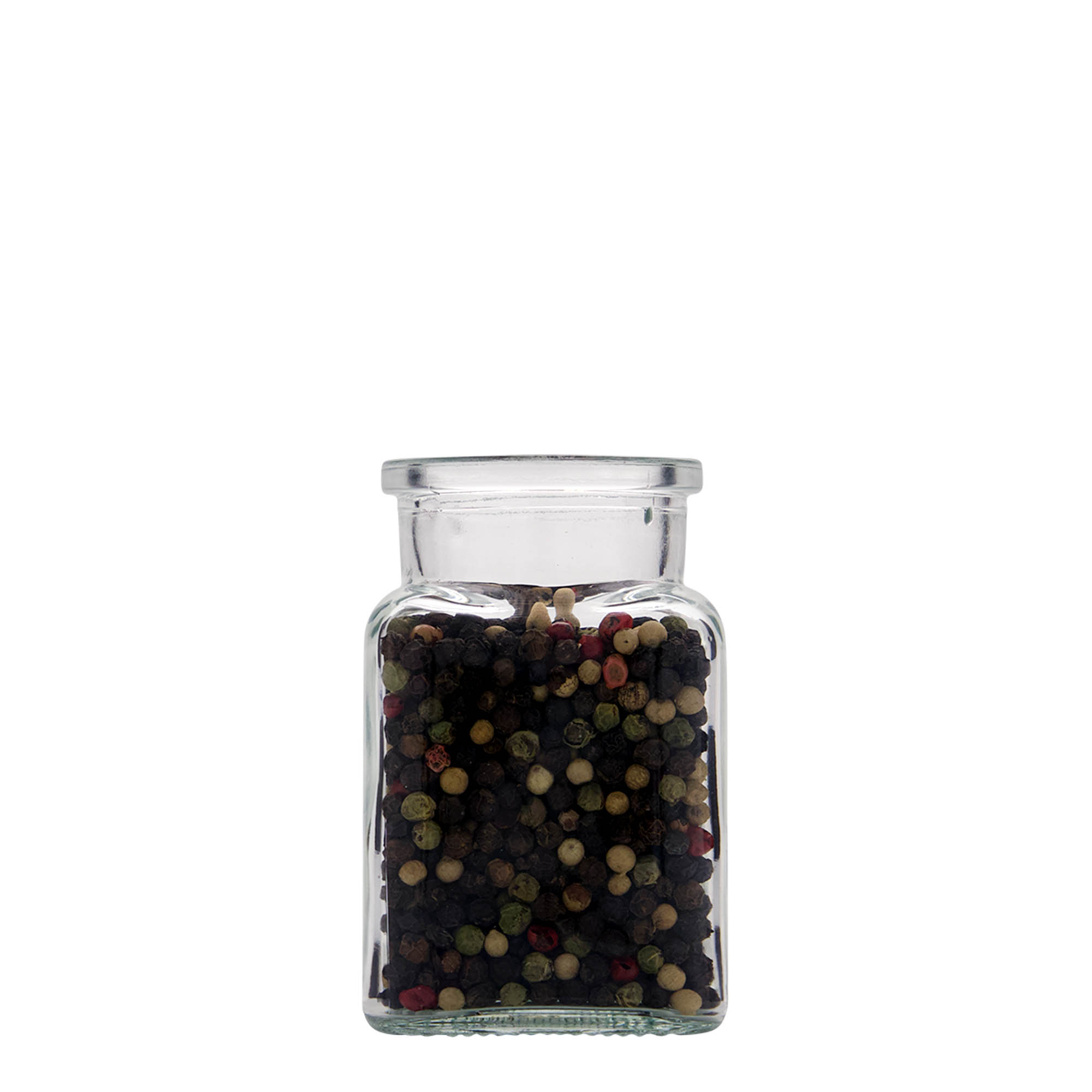 150 ml Korkenglas, quadratisch, Mündung: Kork 150 ml Korkenglas, quadratisch, Mündung: Kork
