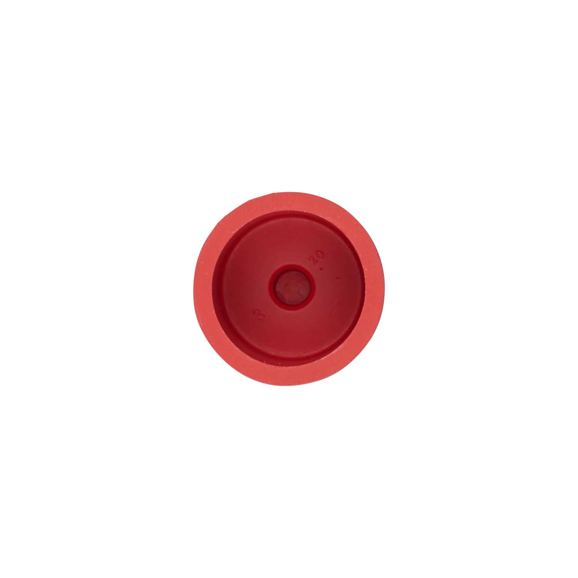 Mostkappe Typ 3, Gummi, rot Mostkappe Typ 3, Gummi, rot