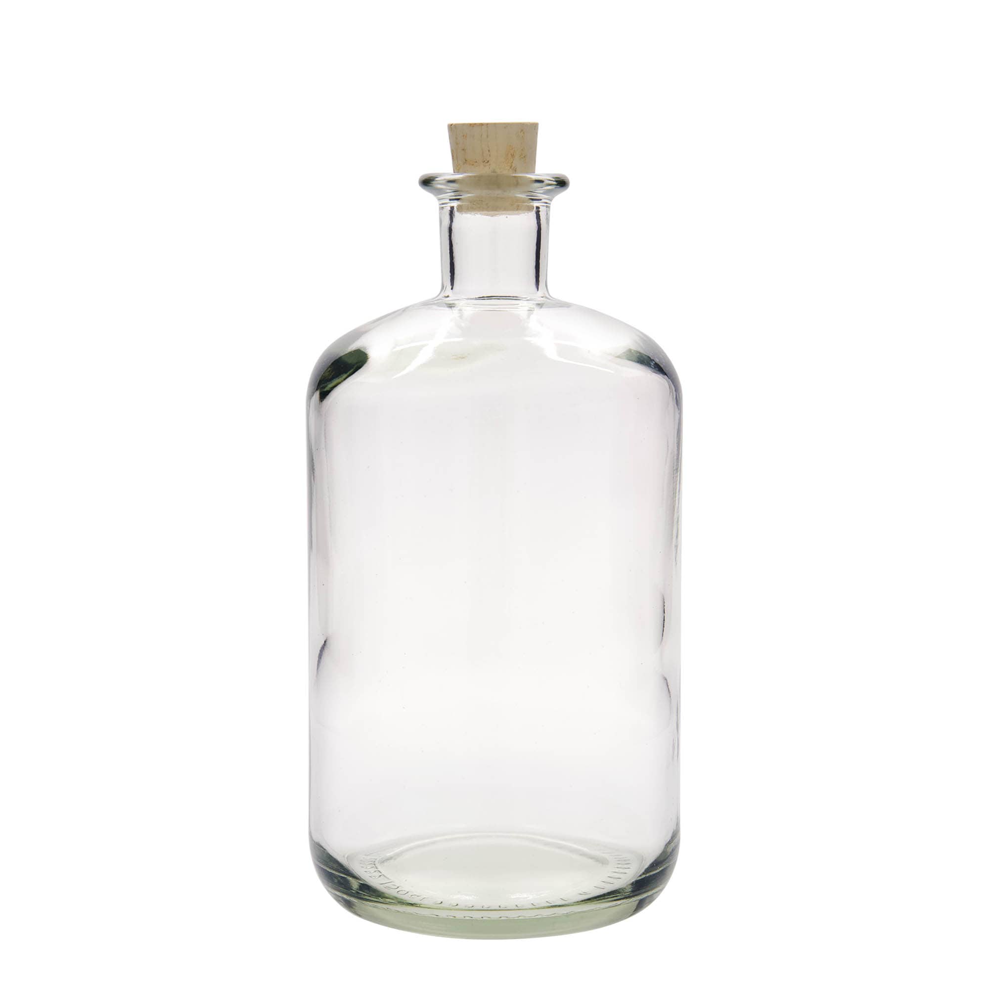 1.500 ml Glasflasche Apotheker, Mündung: Kork