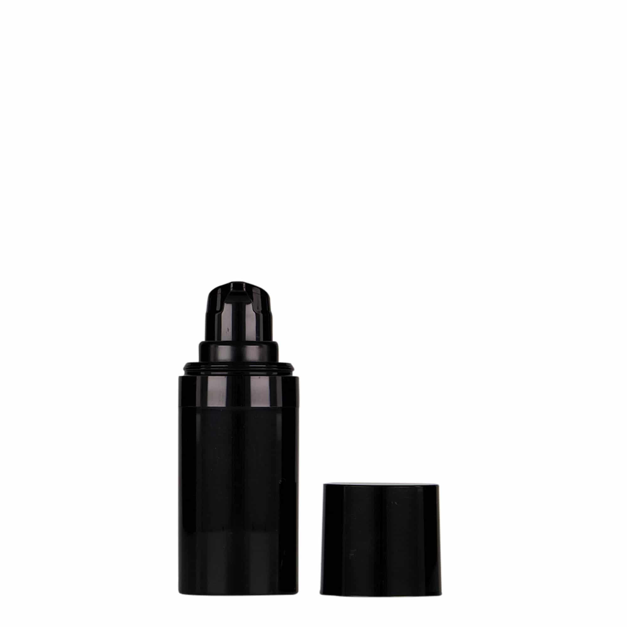 15 ml Airless Dispenser «Micro», PP-Kunststoff, schwarz