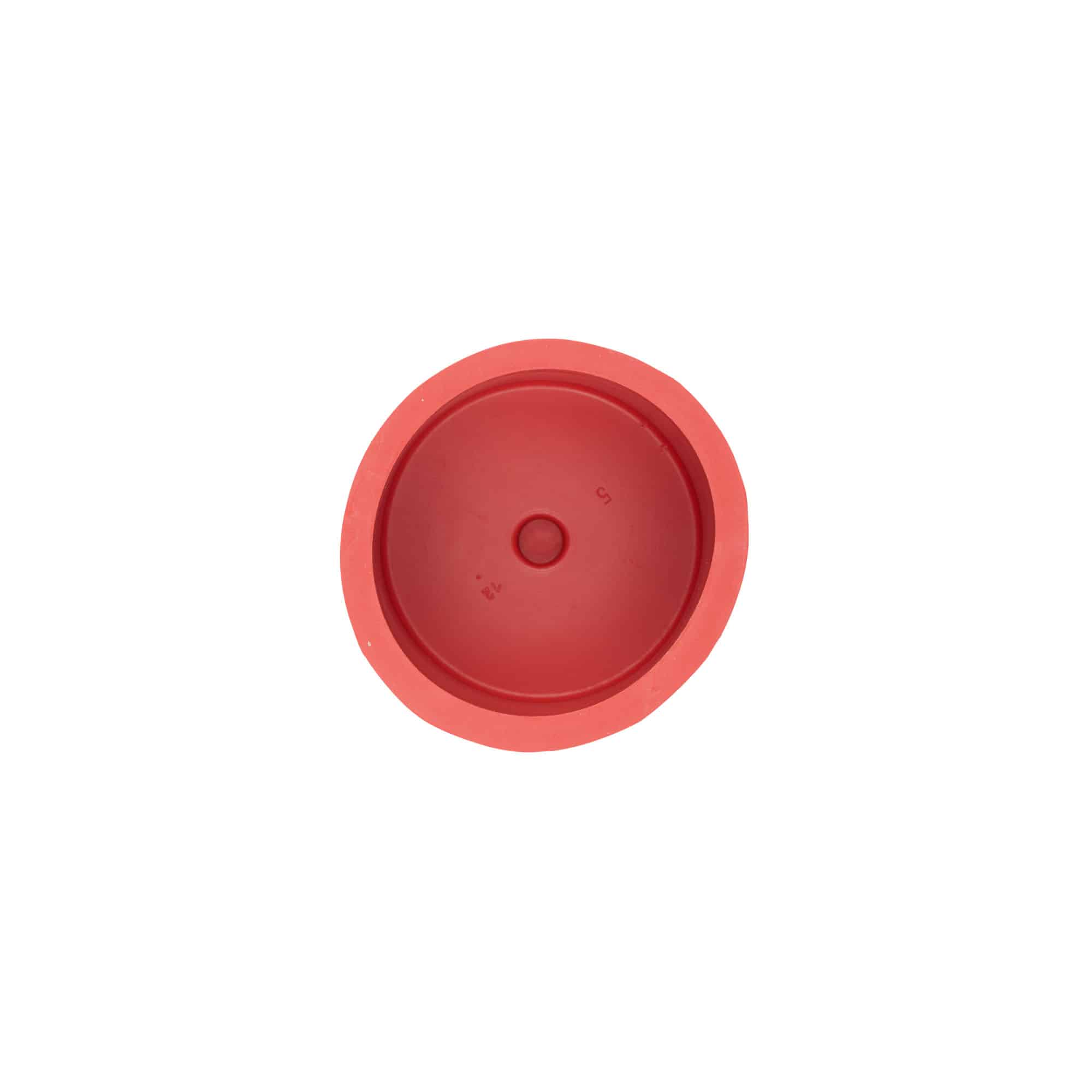 Mostkappe Typ 5, Gummi, rot