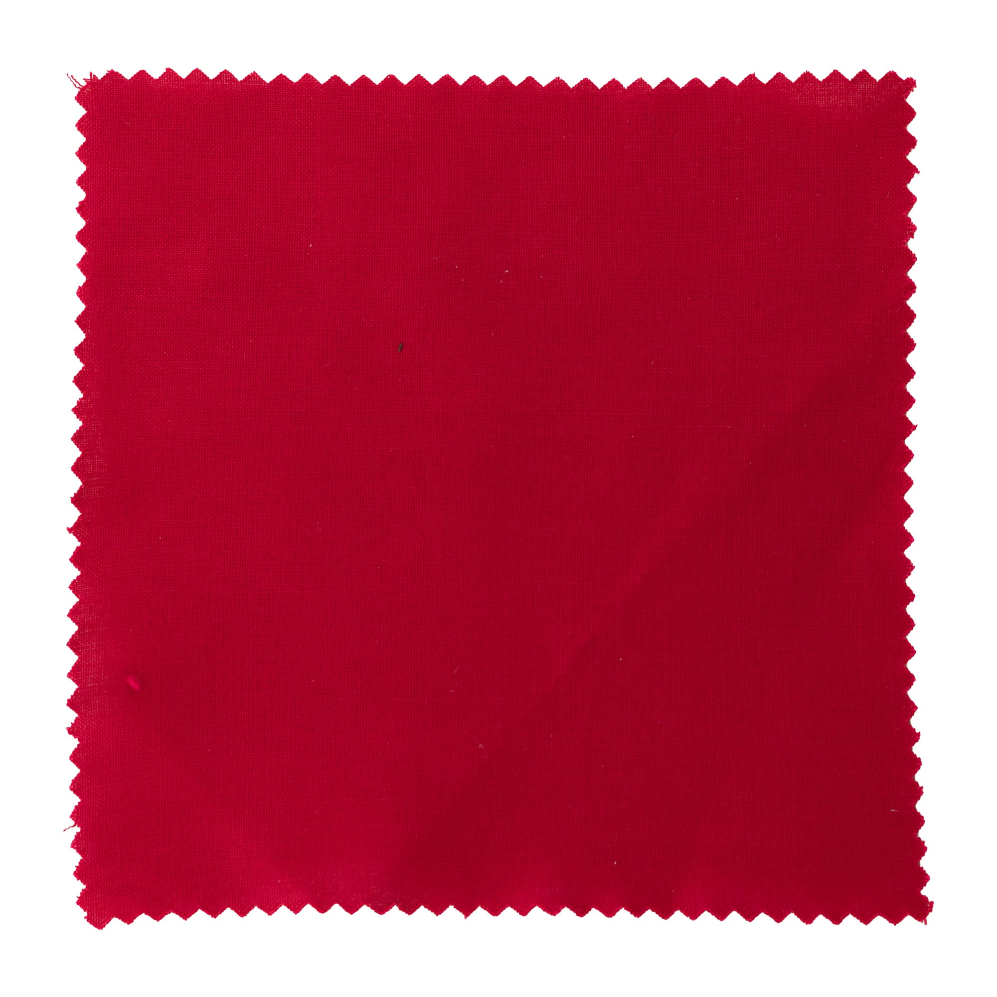 Stoffdeckchen 15x15, quadratisch, Textil, rot, Mündung: TO58-TO82