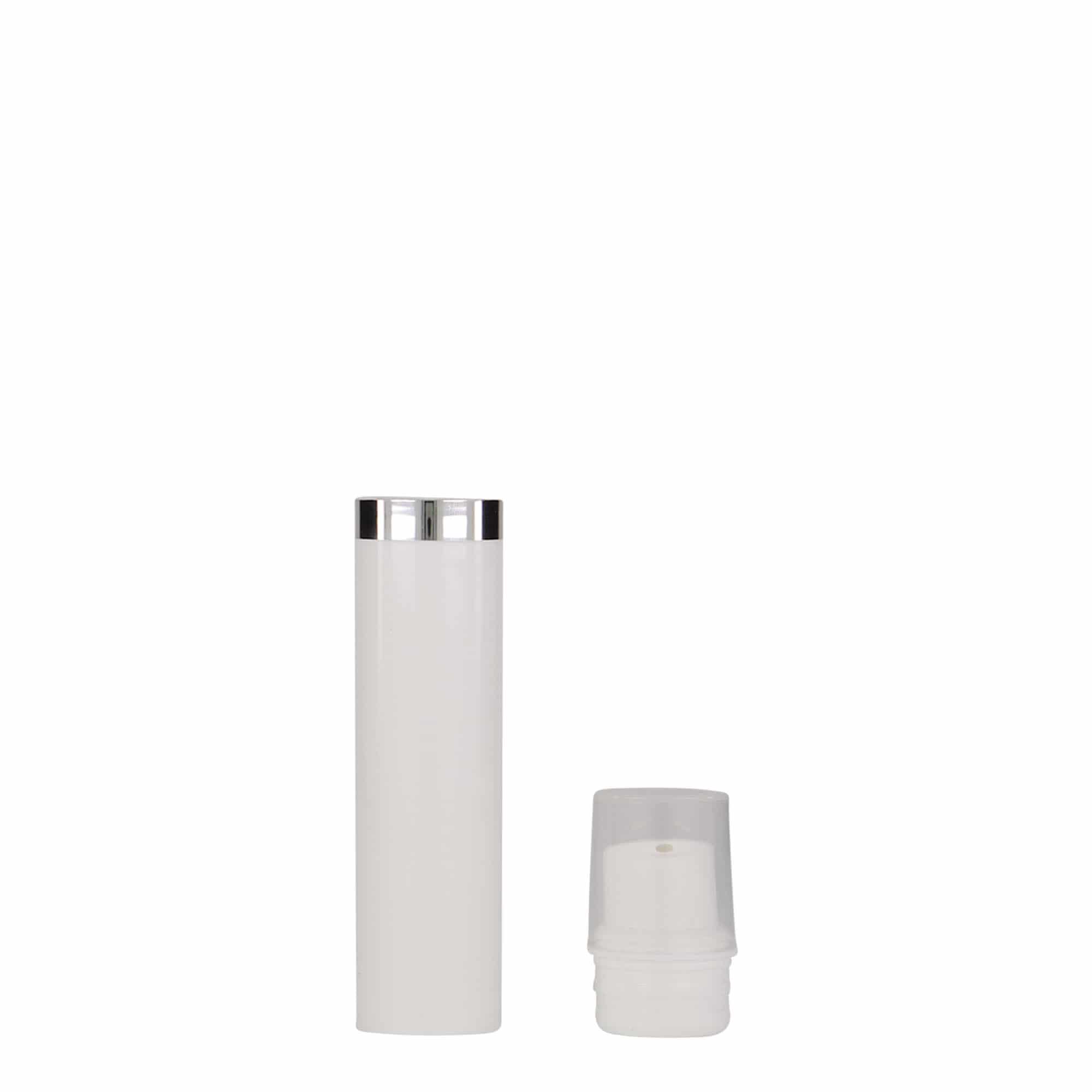 15 ml Airless Dispenser «Nano», PP-Kunststoff, weiss