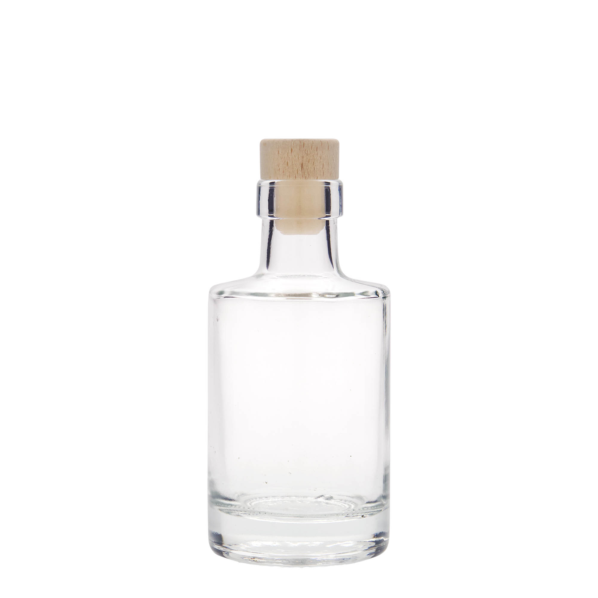 200 ml Glasflasche 'Aventura', Mündung: Kork