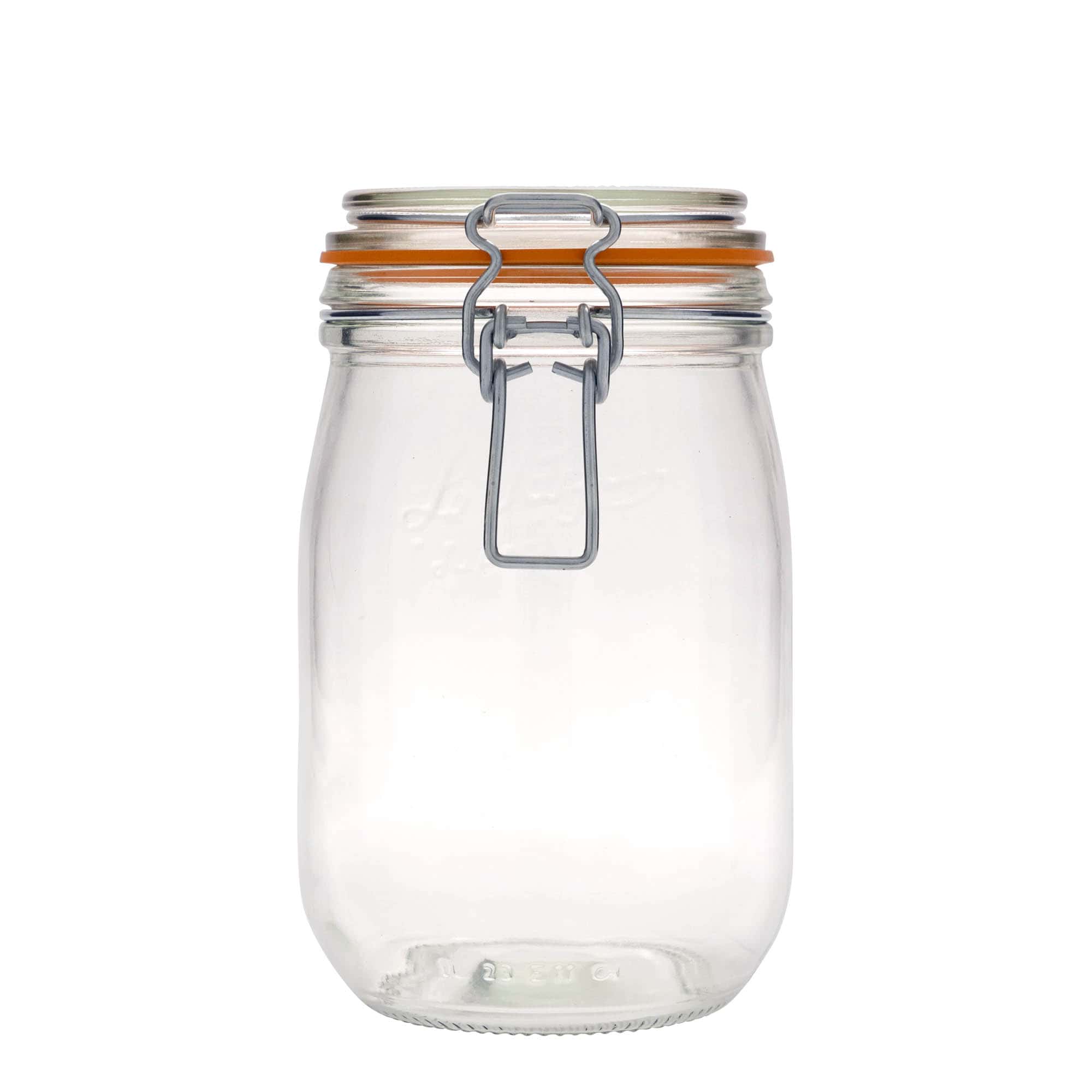 1.000 ml Drahtbügelglas 'Le Parfait Super Bocal', Mündung: Drahtbügelverschluss