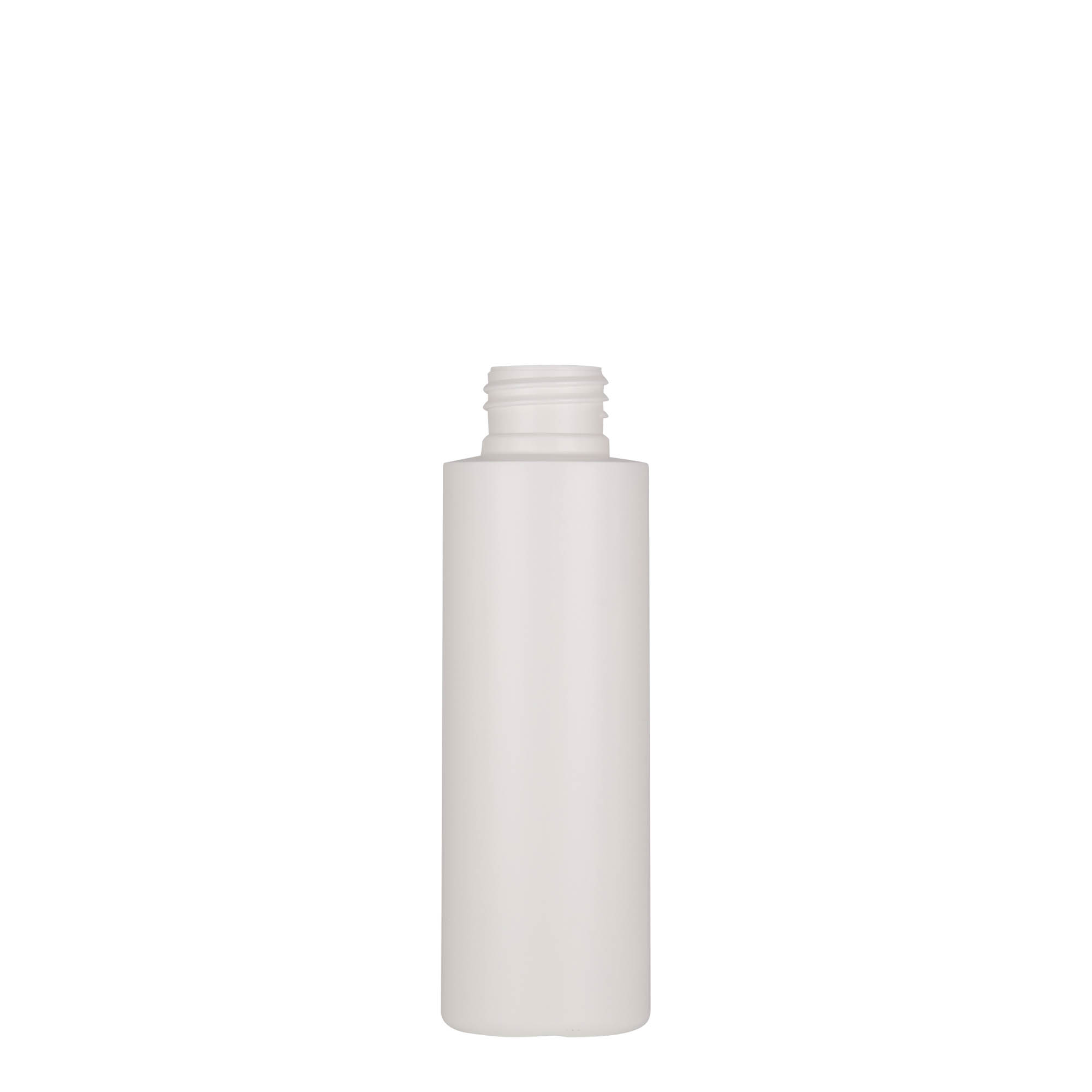 100 ml Kunststoffflasche «Pipe», Braskem®, weiss, Mündung:  24/410