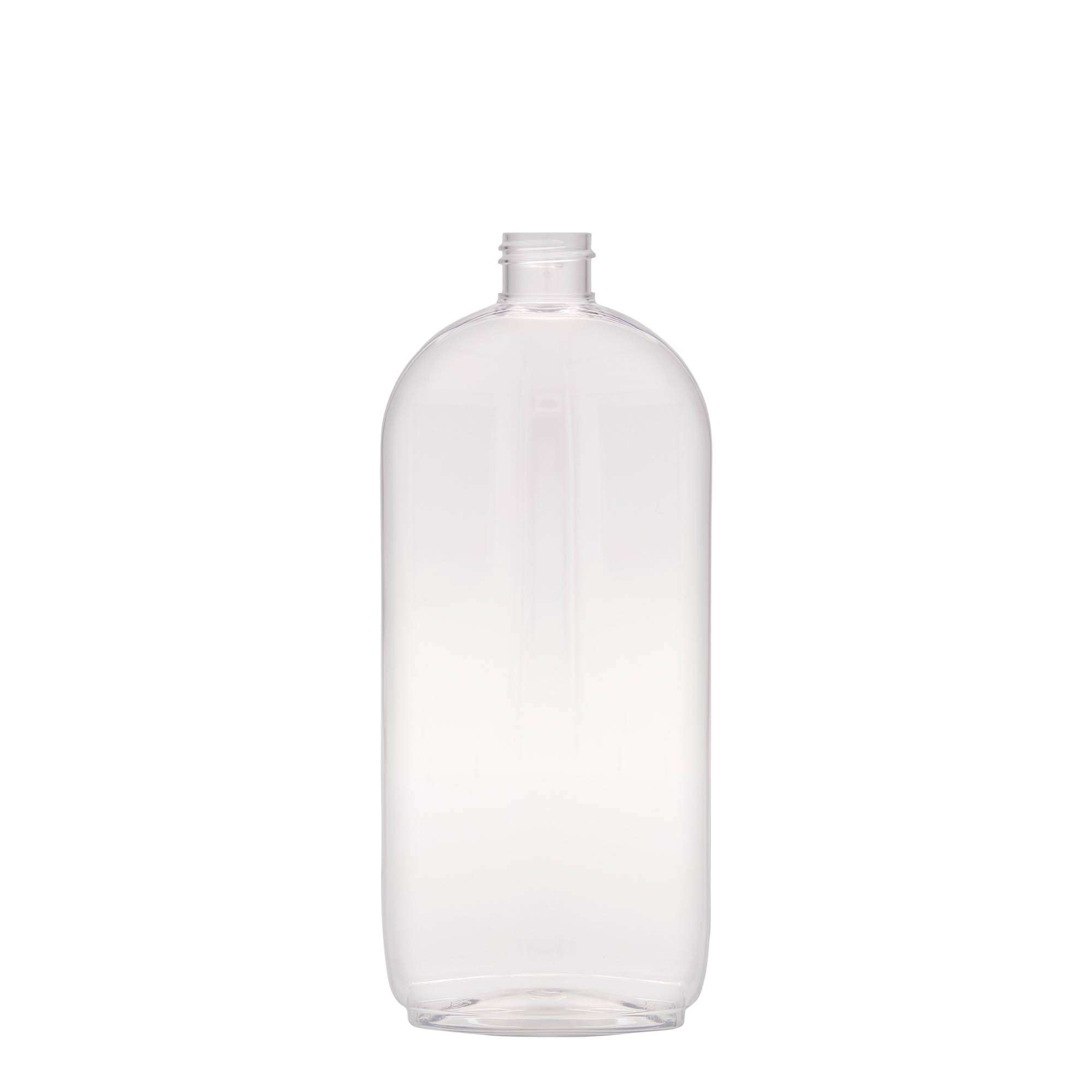 500 ml PET-Flasche 'Iris', oval, Kunststoff, Mündung: 24/410