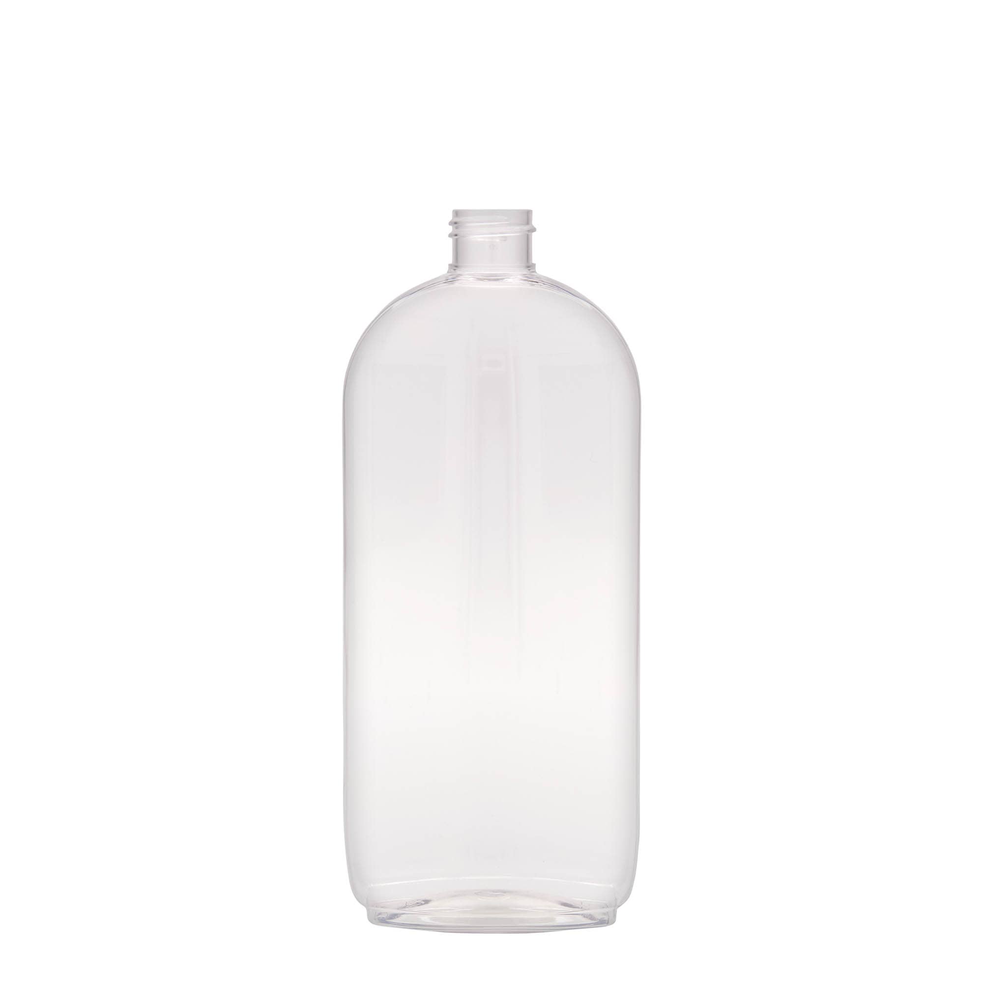 500 ml PET-Flasche «Iris», oval, Kunststoff, Mündung:  24/410