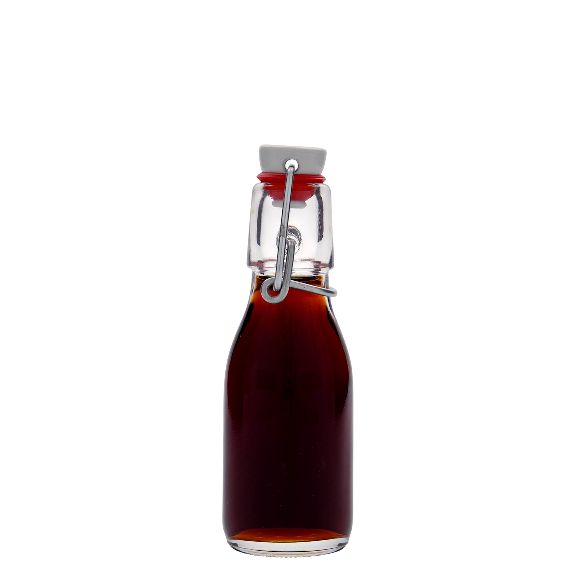 100 ml Glasflasche «Paul», Mündung: Bügelverschluss