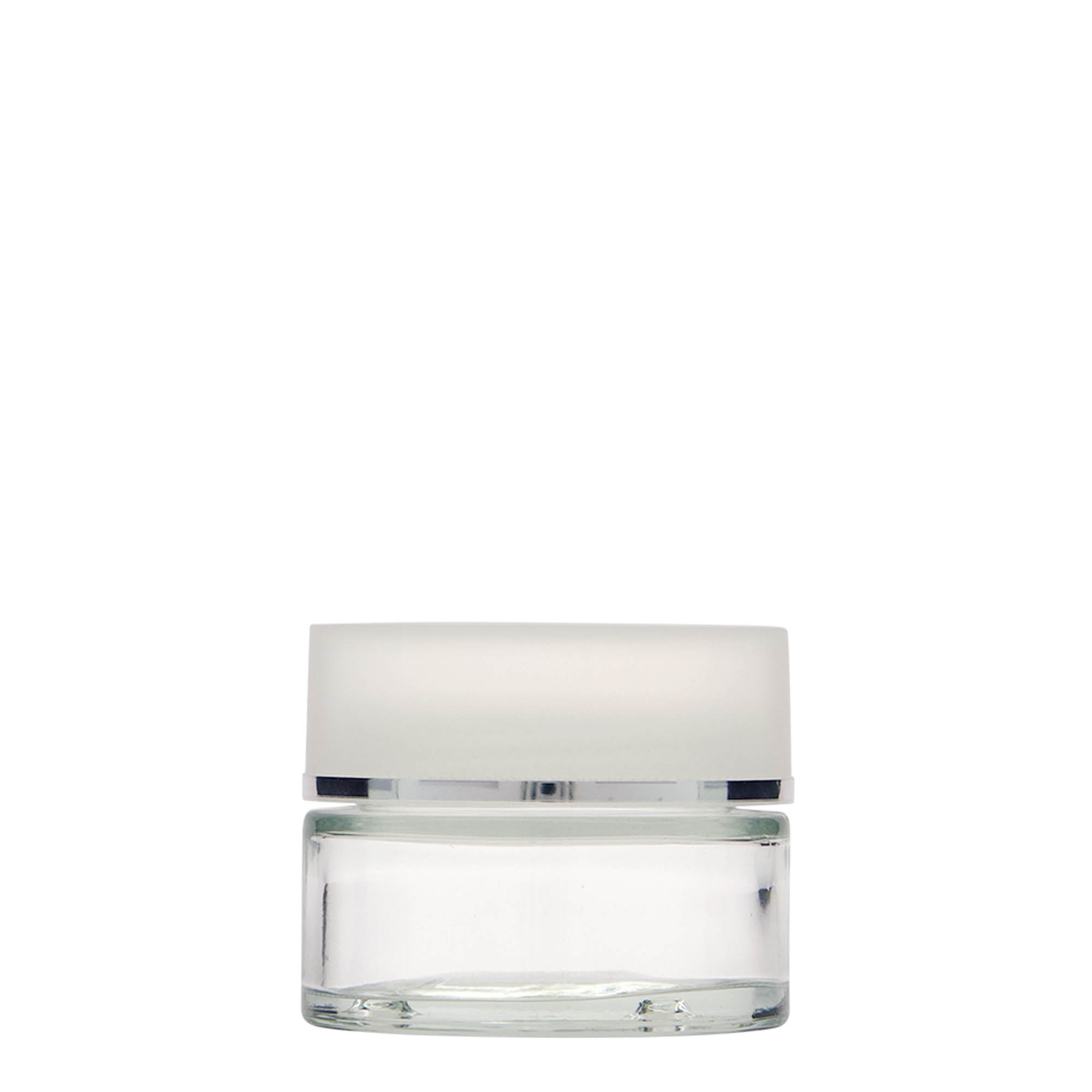 50 ml Tiegel «Clear Edition», Glas, Mündung: Schraubverschluss