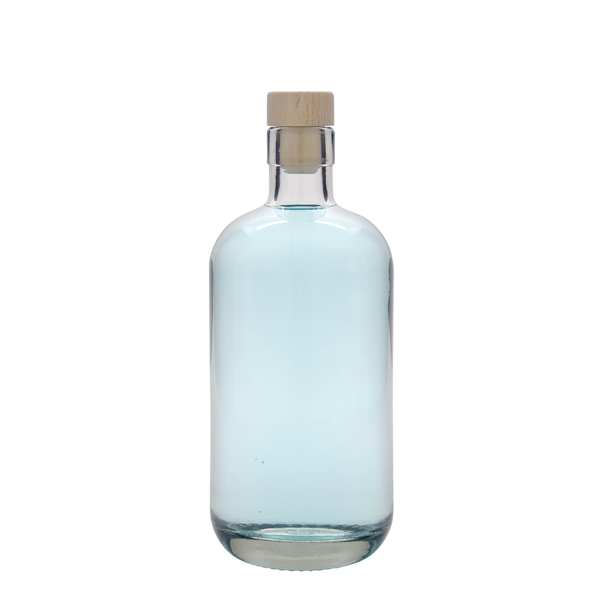 500 ml Glasflasche 'Lotto', Mündung: Kork