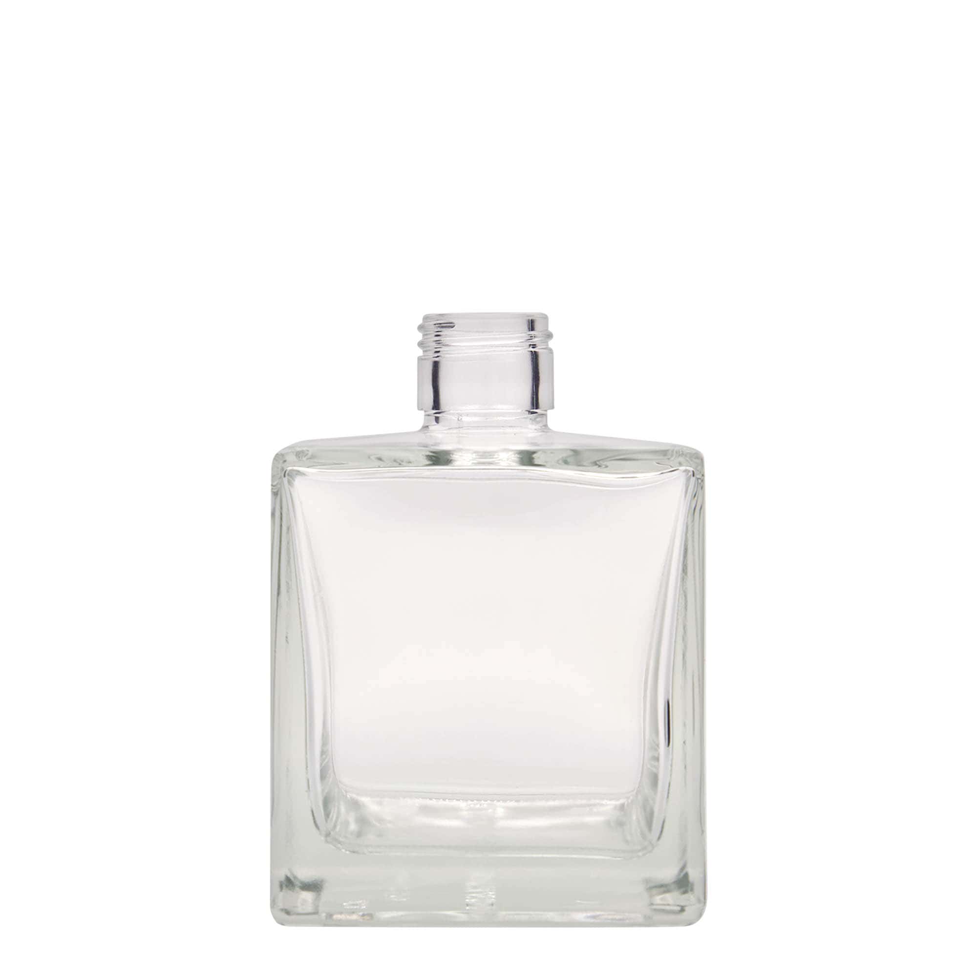 500 ml Glasflasche 'Cube', quadratisch, Mündung: PP 31,5 500 ml Glasflasche 'Cube', quadratisch, Mündung: PP 31,5