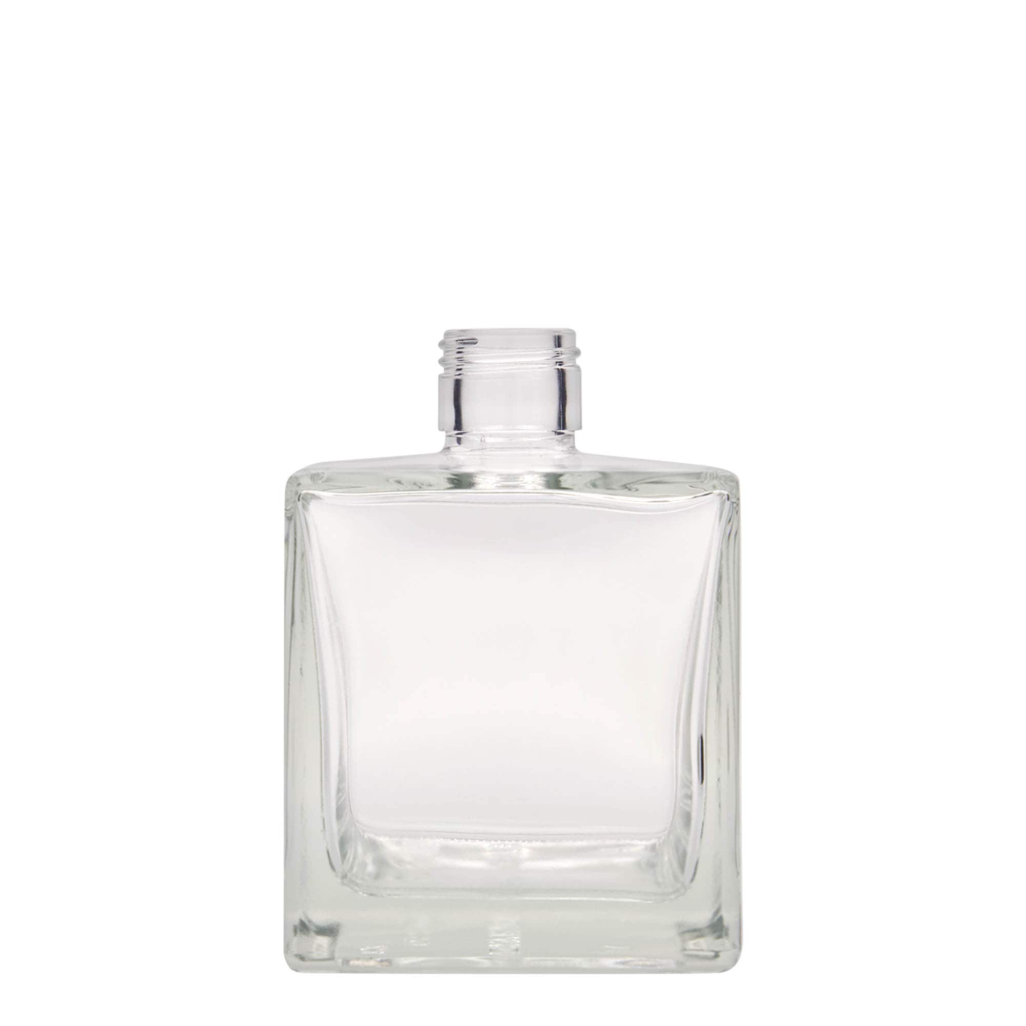 500 ml Glasflasche 'Cube', quadratisch, Mündung: PP 31,5
