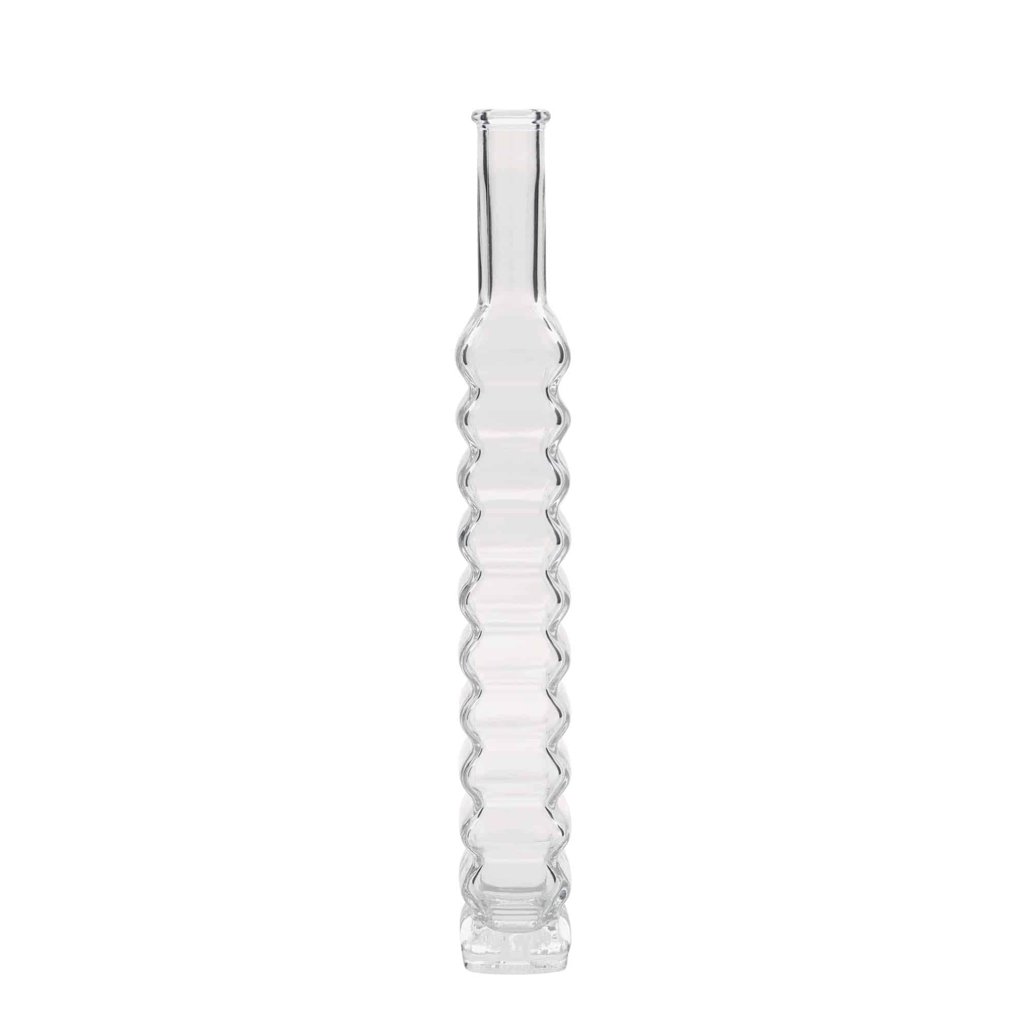 200 ml Glasflasche 'Roma, quadratisch, Mündung: Kork 200 ml Glasflasche 'Roma, quadratisch, Mündung: Kork