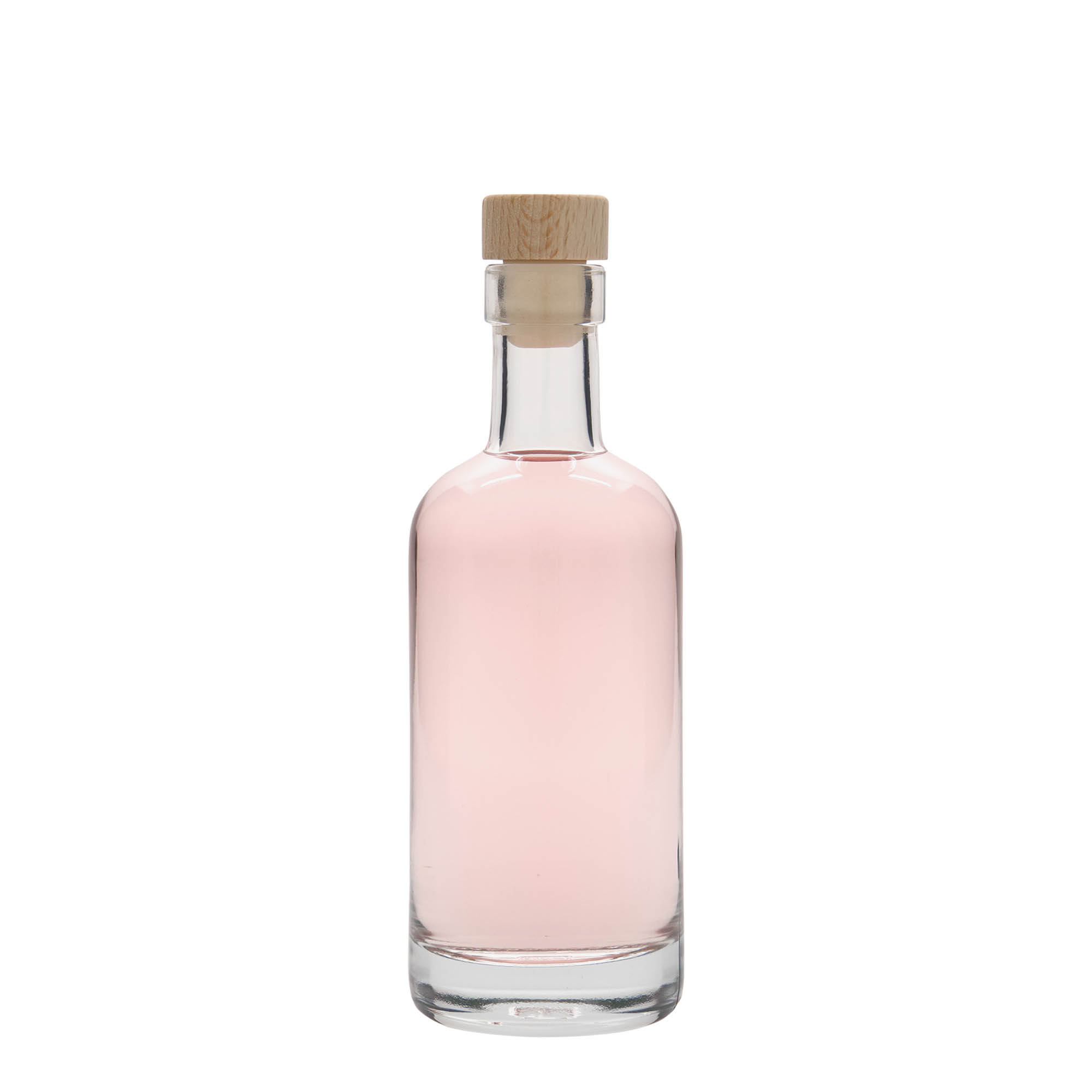 250 ml Glasflasche 'Linea Uno', Mündung: Kork 250 ml Glasflasche 'Linea Uno', Mündung: Kork