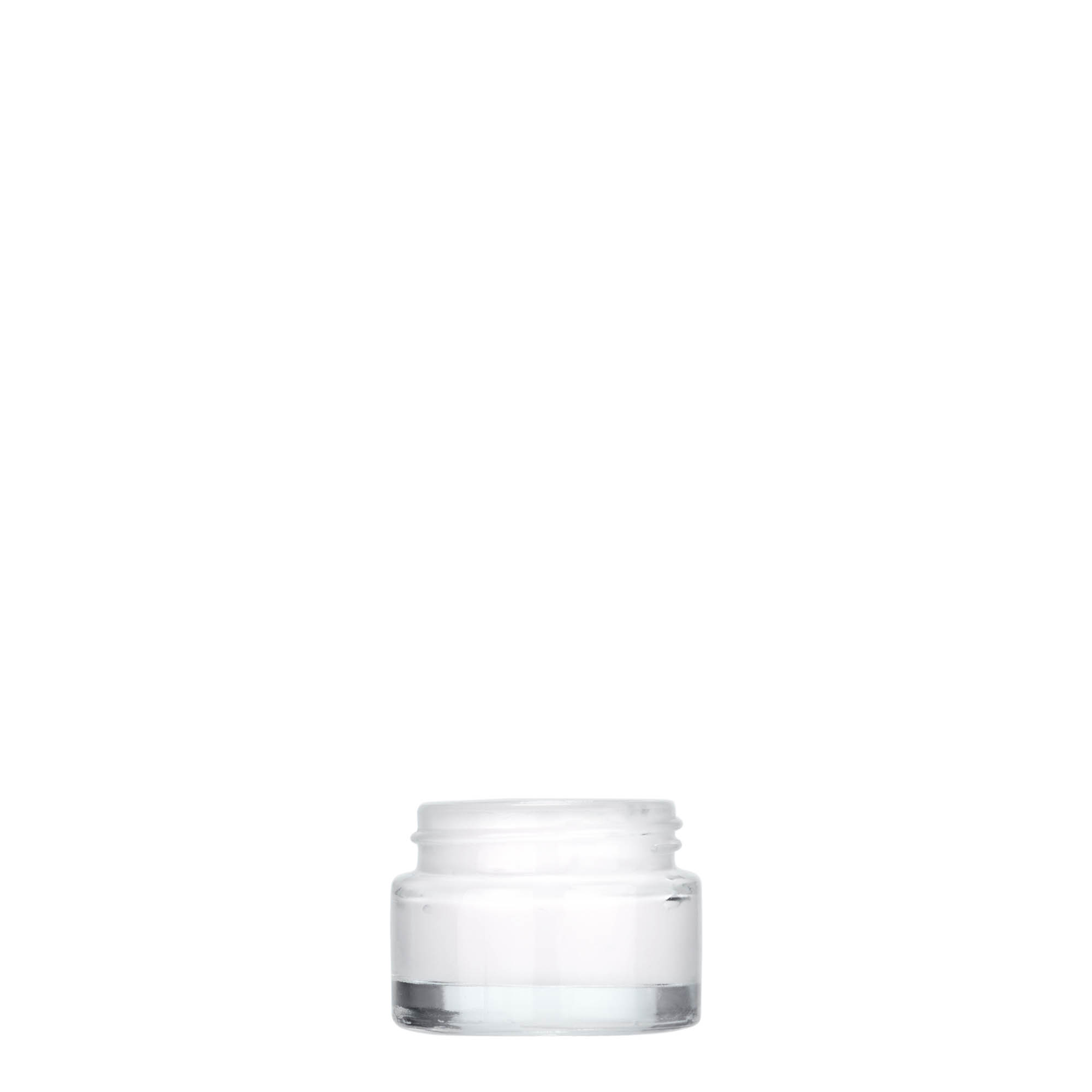 5 ml Tiegel «Beauty», Glas, Mündung: Schraubverschluss