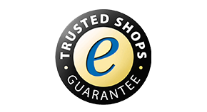 Trusted Shops Logo Logo Trusted Shops in Bunt auf weissem Hintergrund