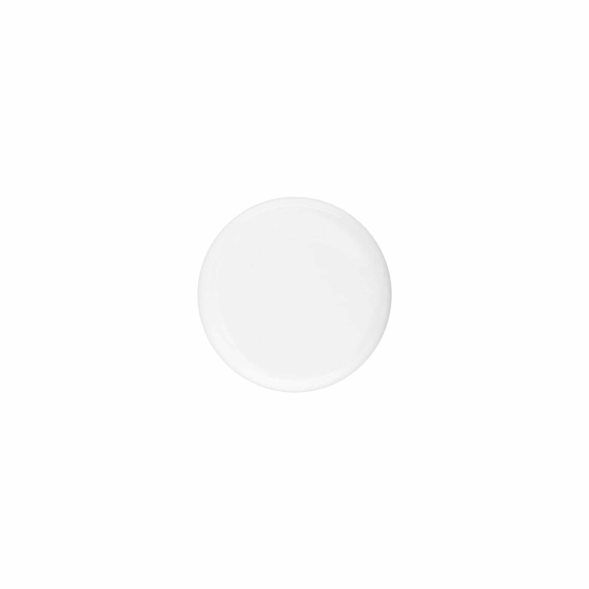 Schraubverschluss für 30 ml «Bianca», PP-Kunststoff, weiss