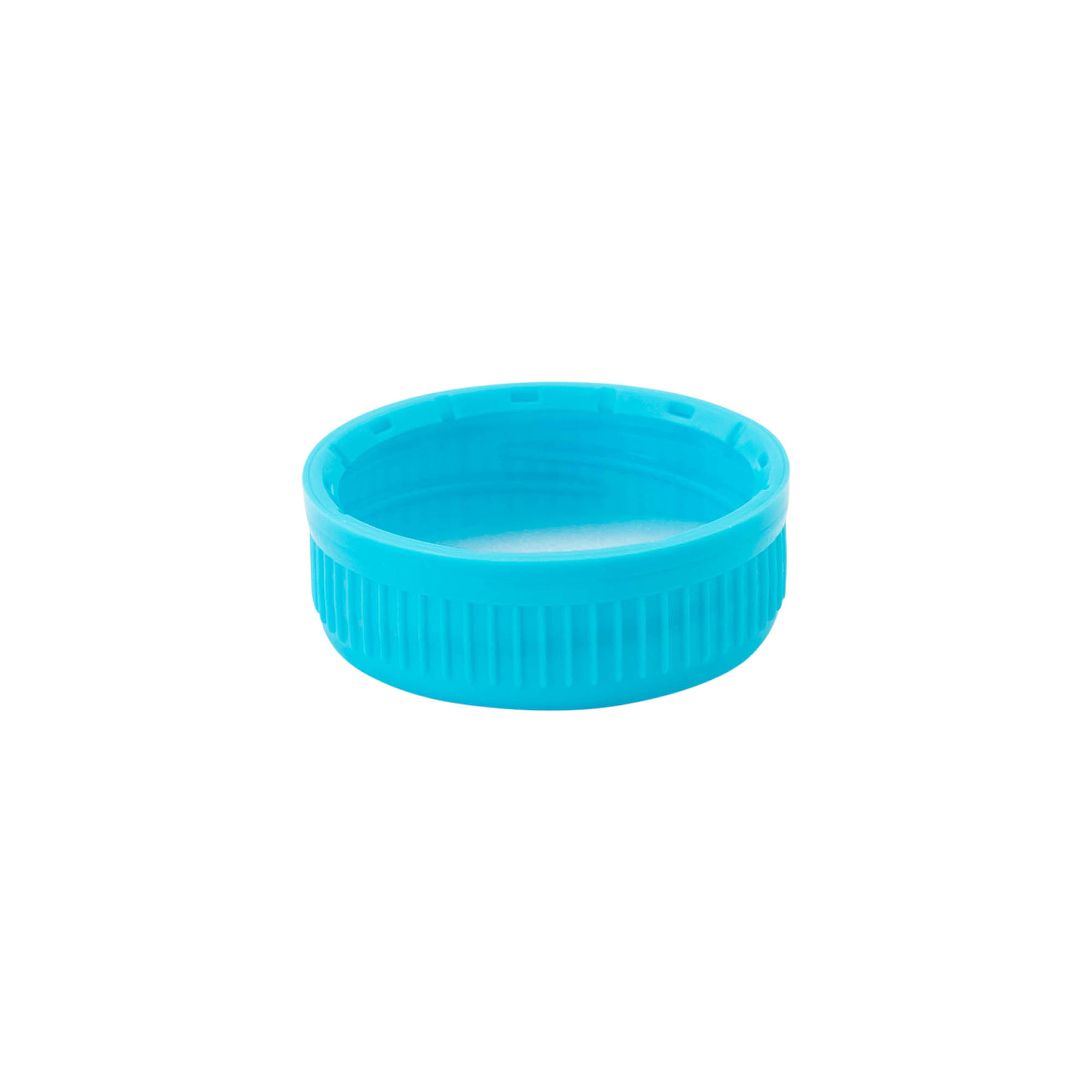 Schraubverschluss 40mm, PE-Kunststoff, hellblau Schraubverschluss 40mm, PE-Kunststoff, hellblau