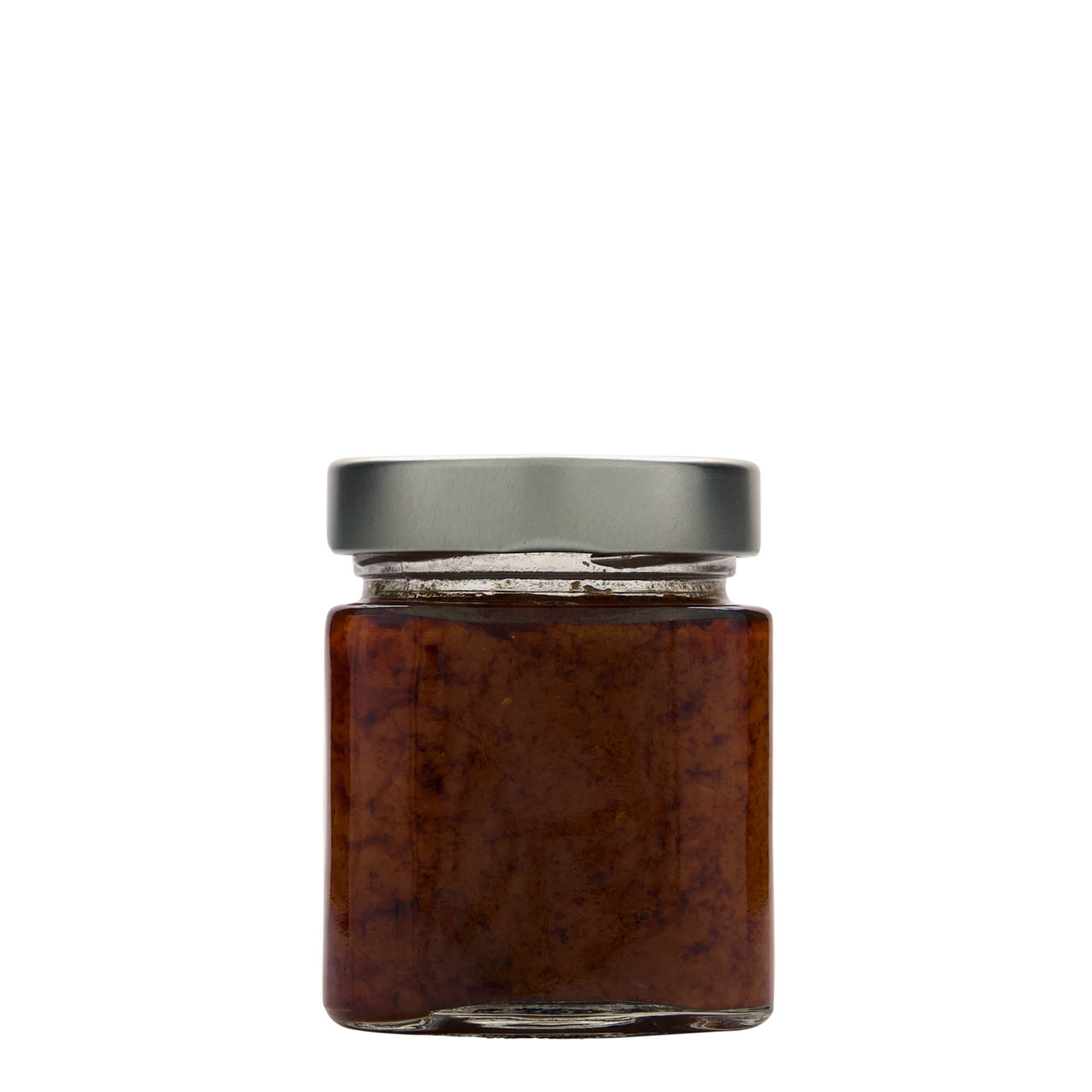 212 ml Vierkantglas 'Ikarus', Mündung: Deep-Twist-Off (DTO 63)