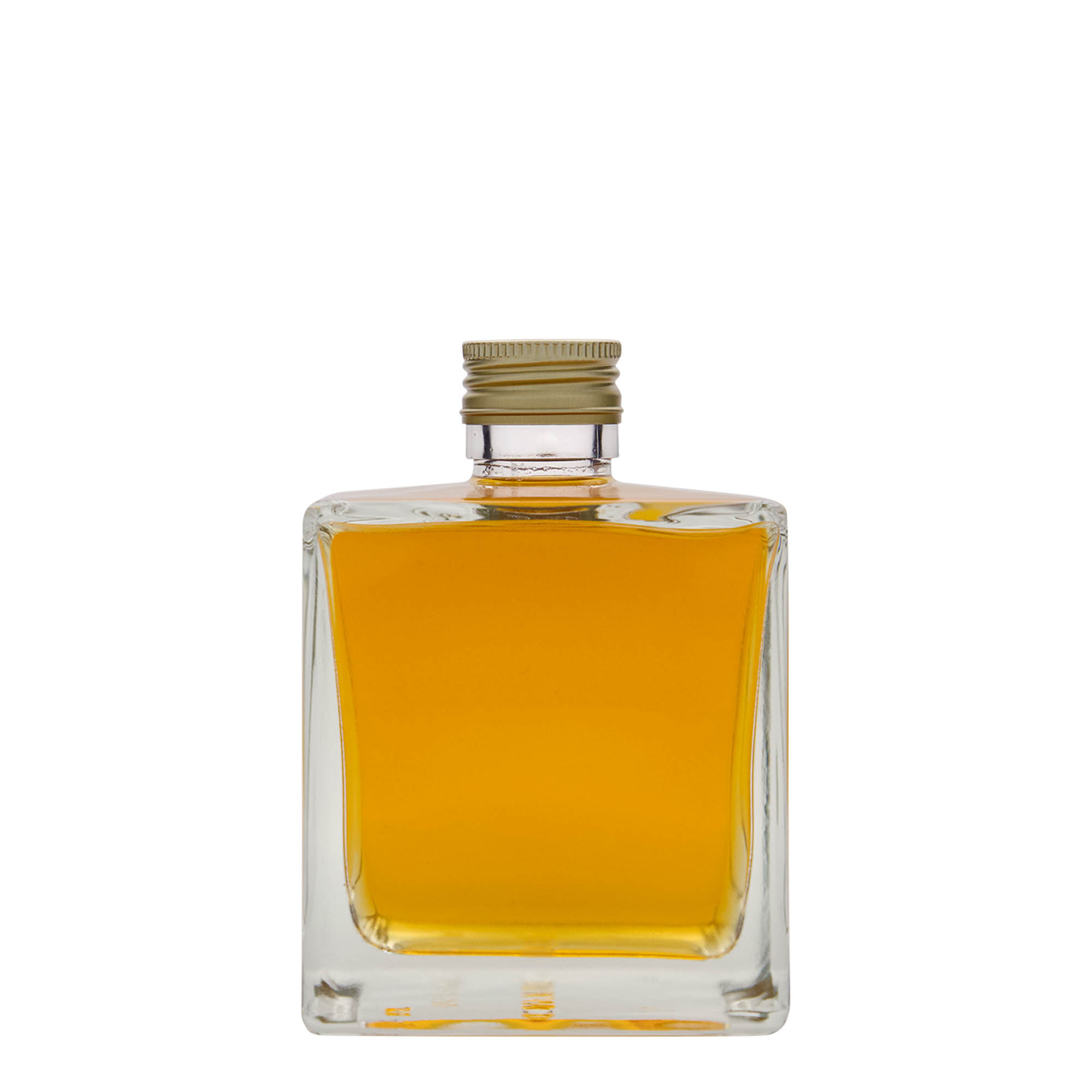 500 ml Glasflasche «Cube», quadratisch, Mündung: PP 31,5