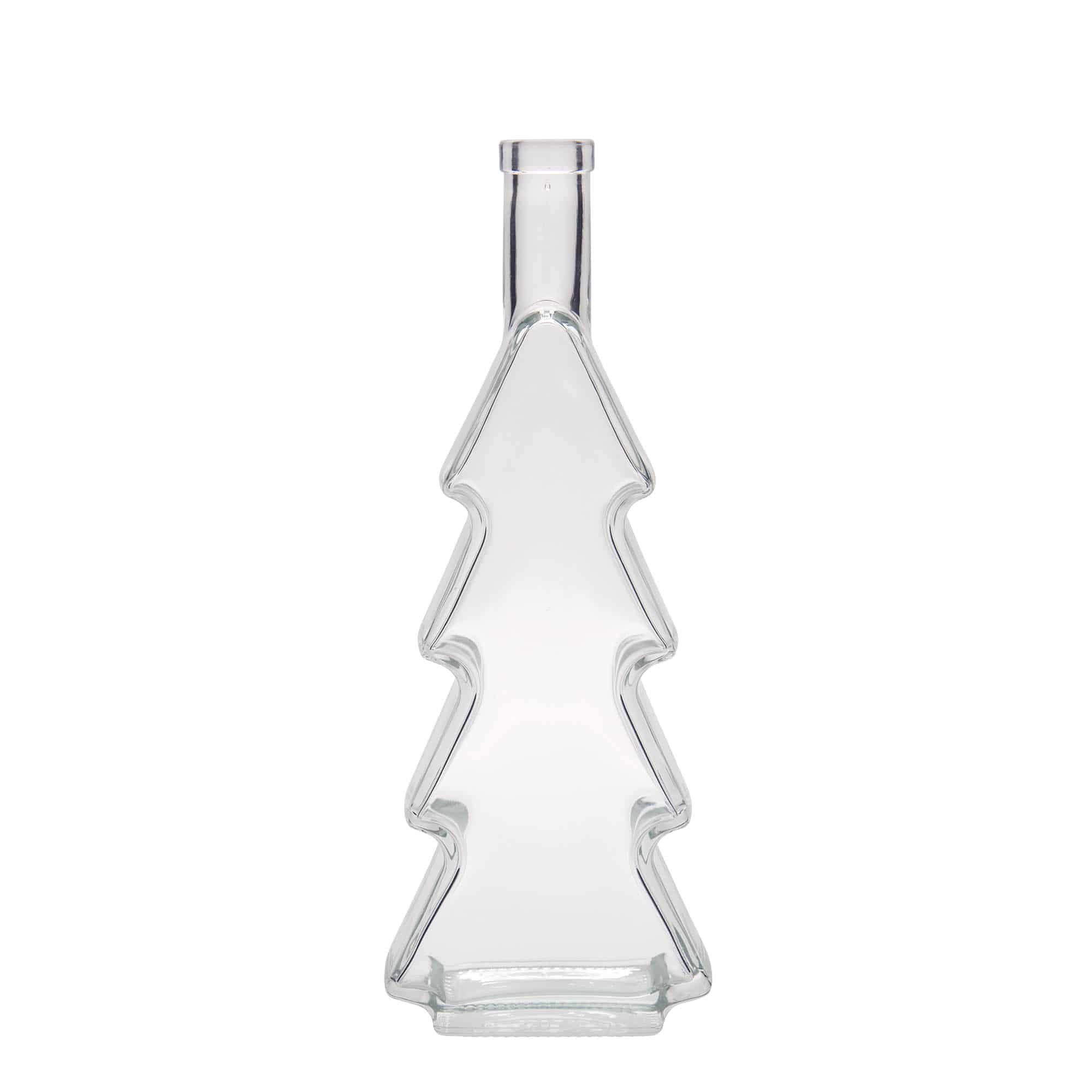 500 ml Glasflasche «Tannenbaum», Mündung: Kork