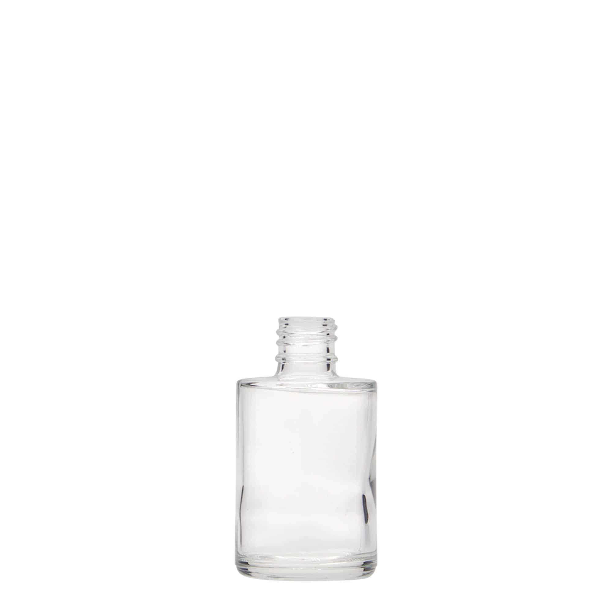 16 ml Nagellackflasche 'London' mit Pinsel, Glas 16 ml Nagellackflasche 'London' mit Pinsel, Glas