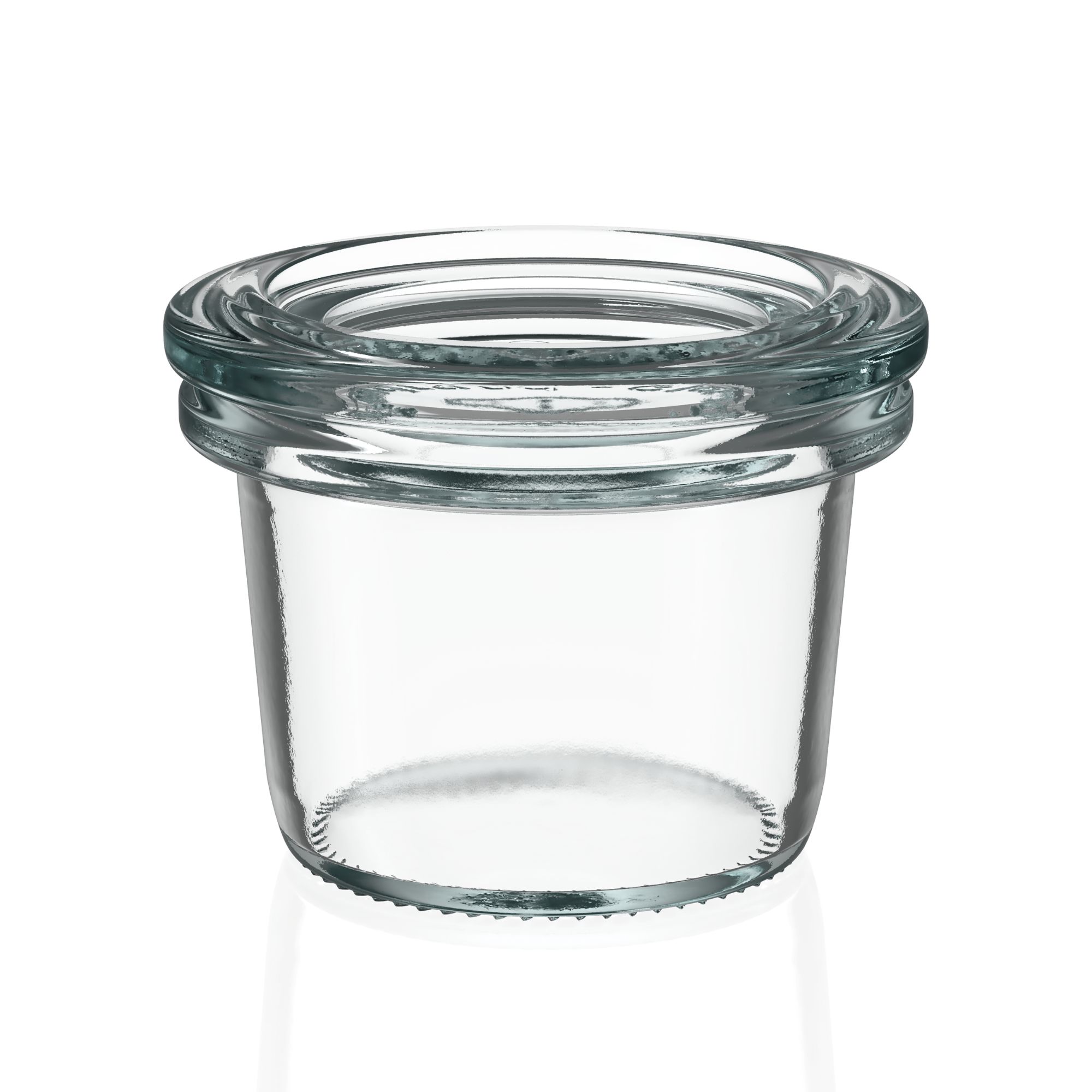 35 ml WECK-Sturzglas, Mündung: Rundrand