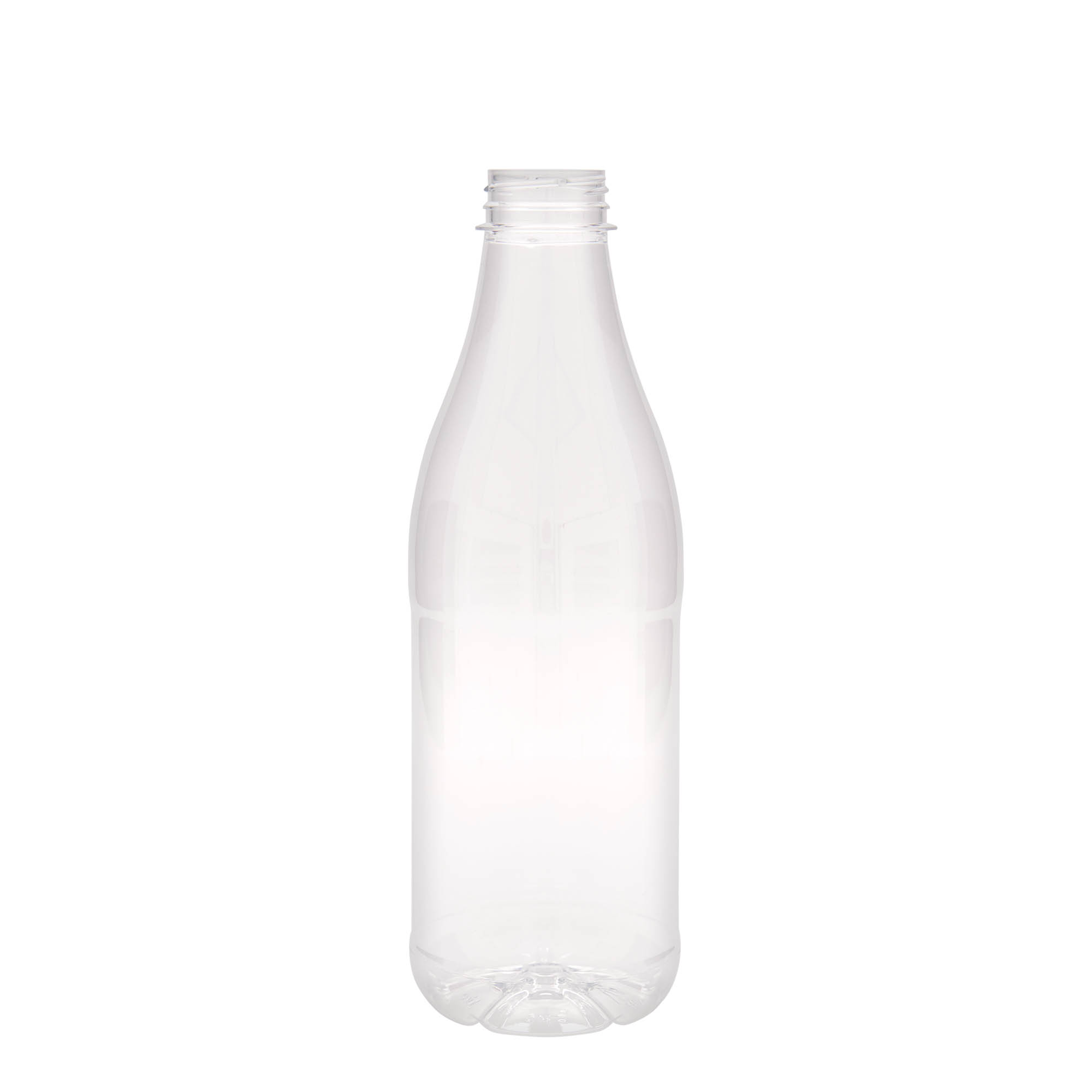 1.000 ml PET-Flasche «Milk and Juice», Kunststoff, Mündung: 38 mm