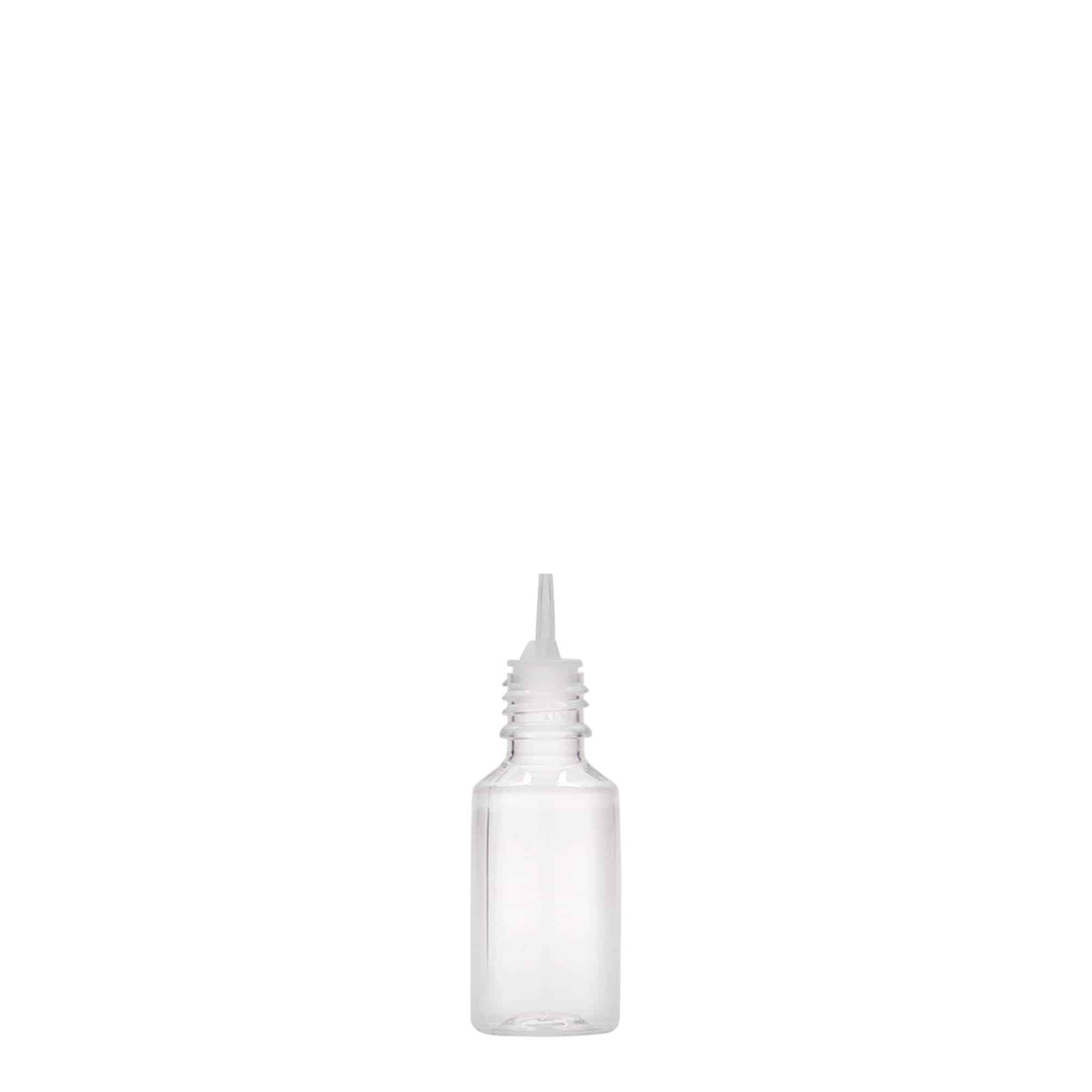 10 ml PET-Flasche «E-Liquid» mit Qualitäts- und Kindersicherung, Kunststoff, Mündung: Schraubverschluss