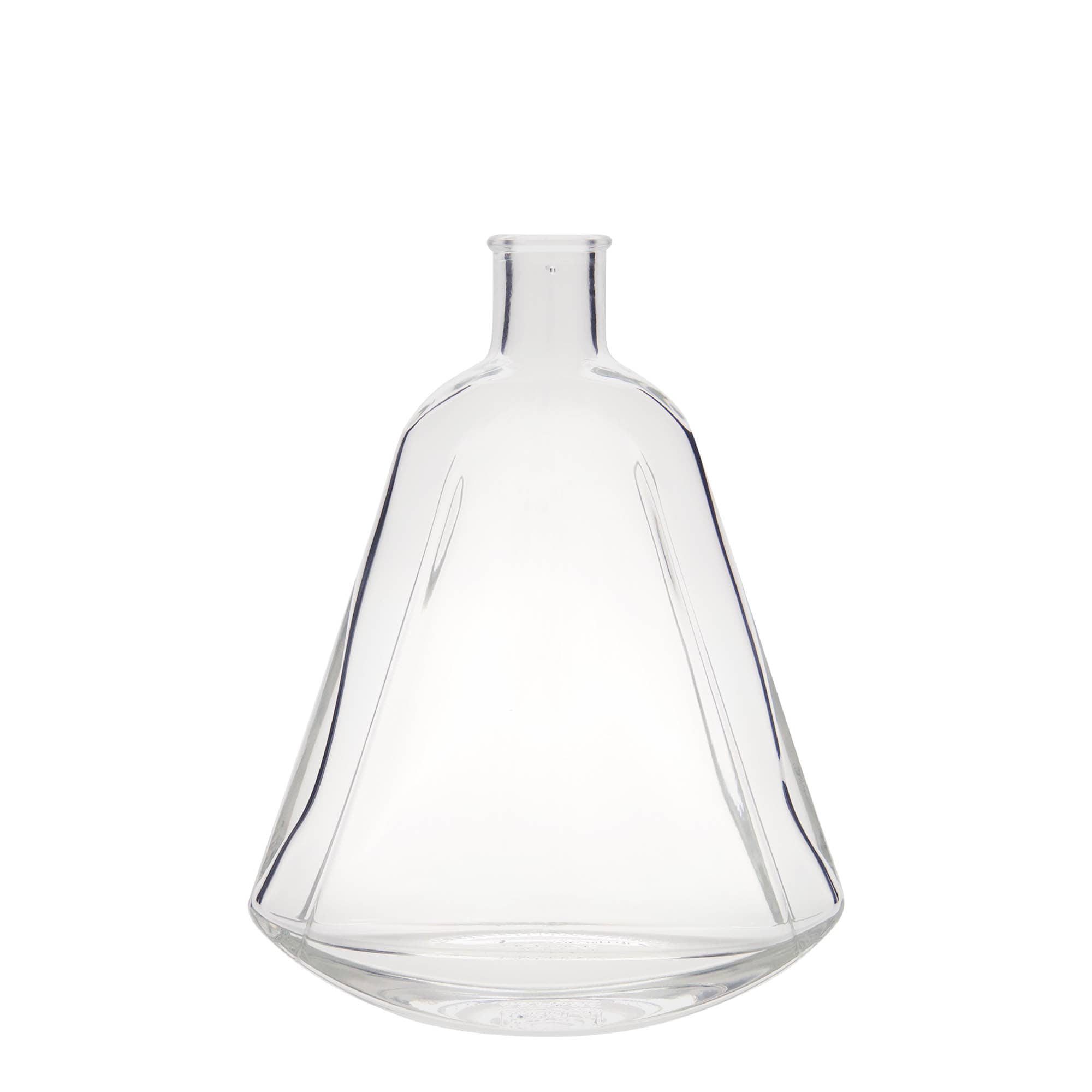 350 ml Glasflasche «Maurizio», oval, Mündung: Kork