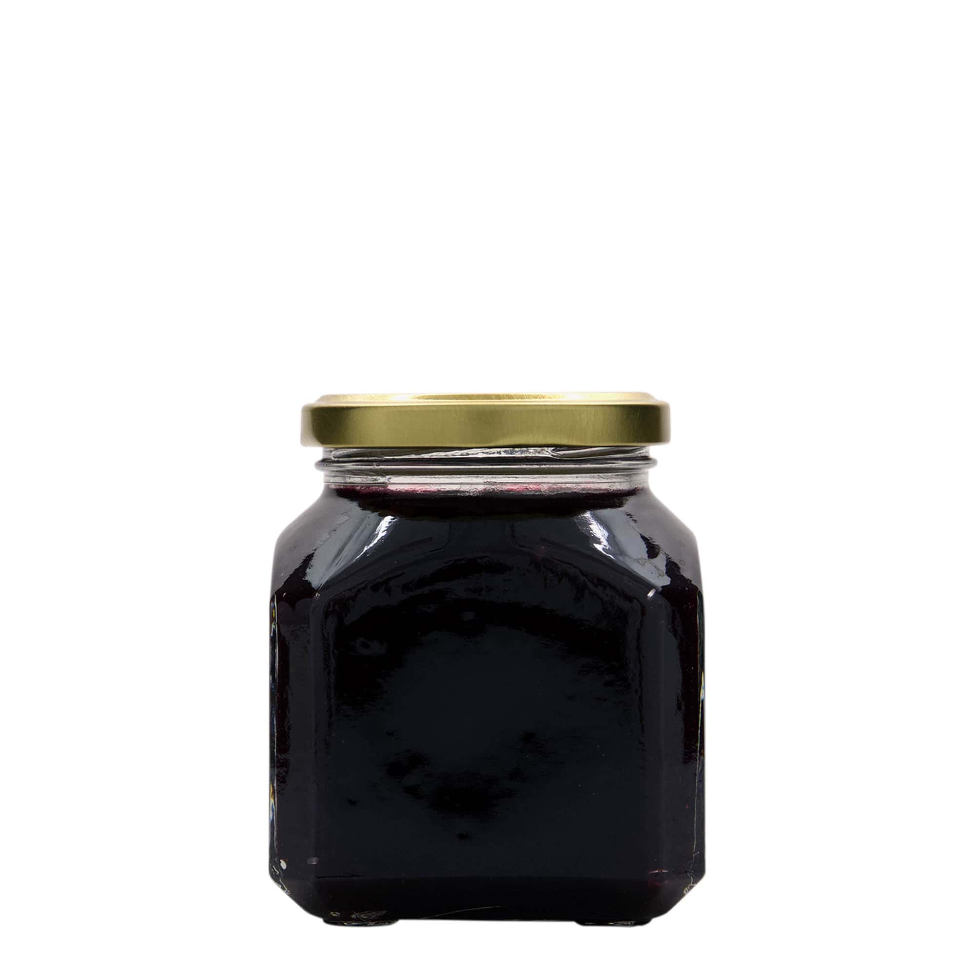 314 ml Vierkantglas 'Mailand', Mündung: Twist-Off (TO 63)