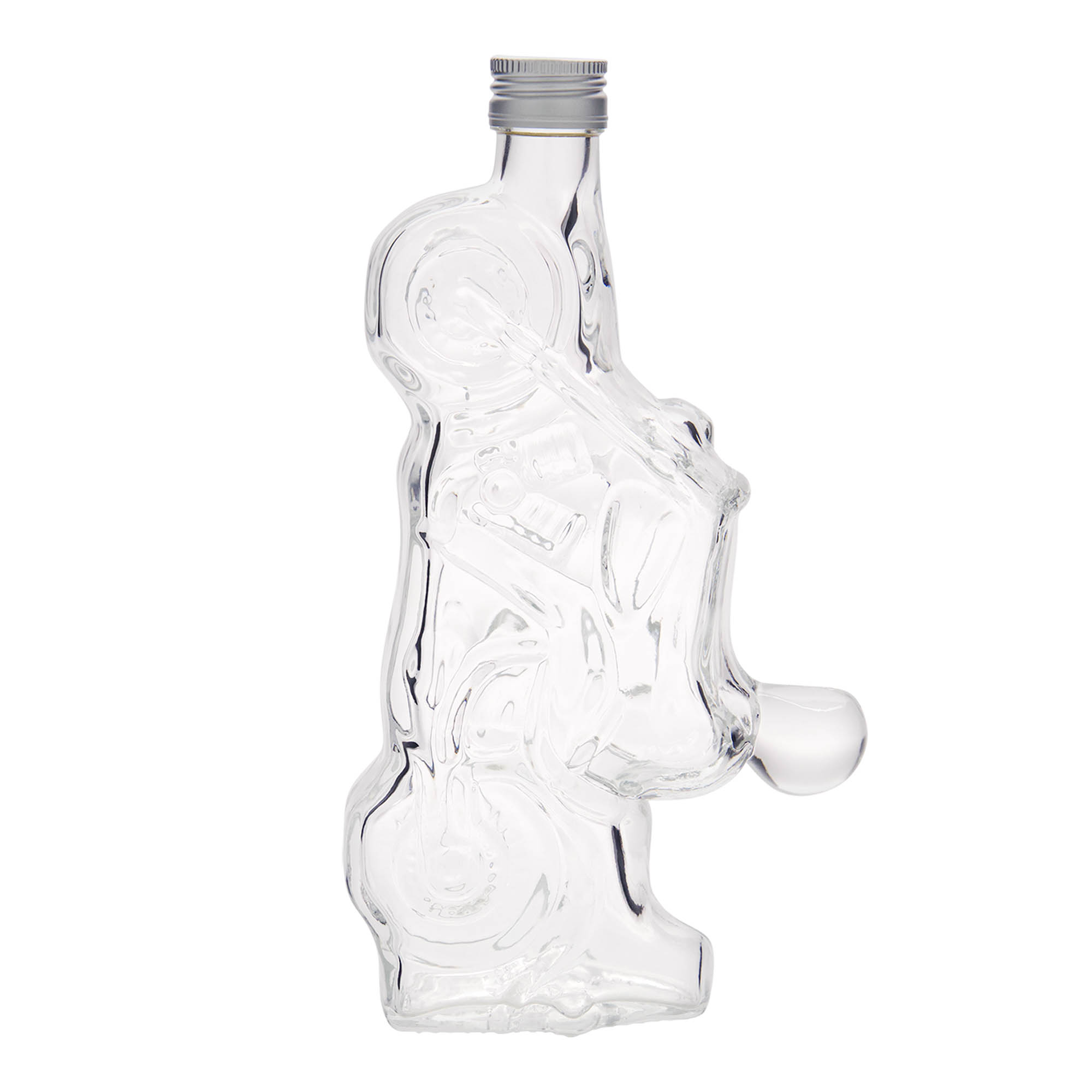 350 ml Glasflasche «Motorrad», Mündung: PP 28