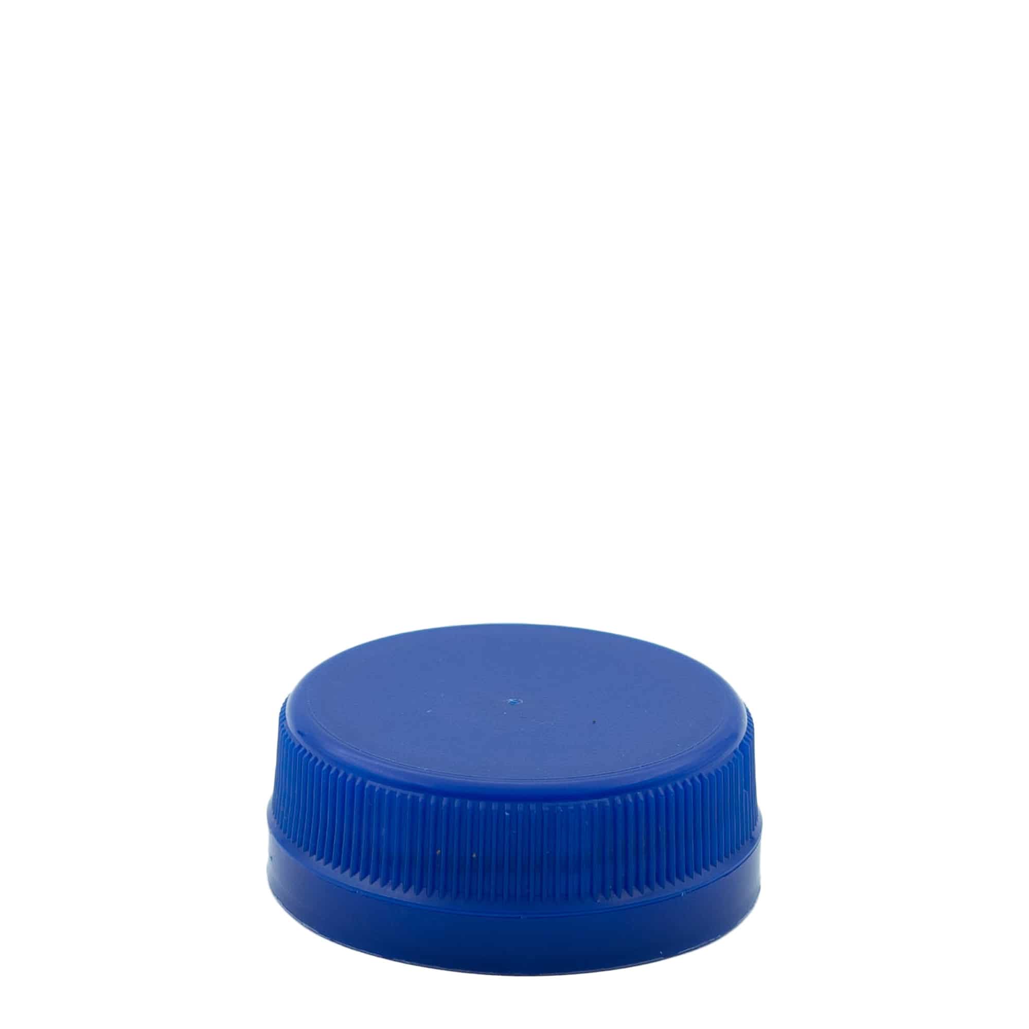 Schraubverschlus Zweistartgewinde, PE-Kunststoff, blau, für Mündung: PET 38 mm