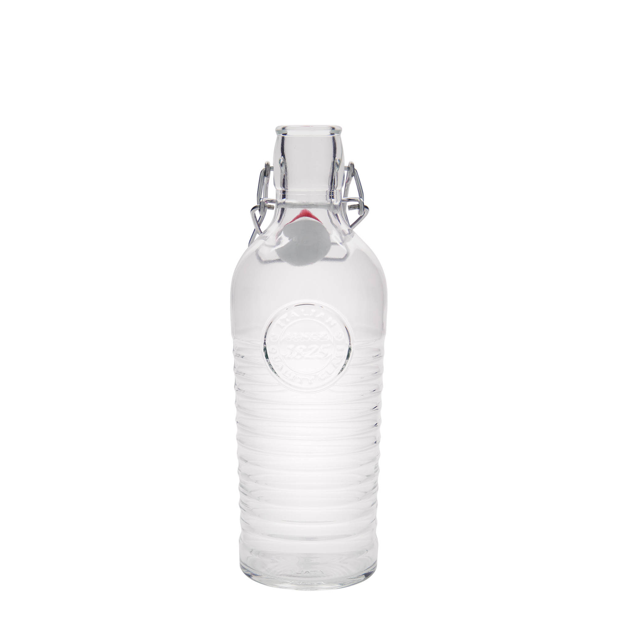 750 ml Glasflasche 'Officina 1825', Mündung: Bügelverschluss 750 ml Glasflasche 'Officina 1825', Mündung: Bügelverschluss