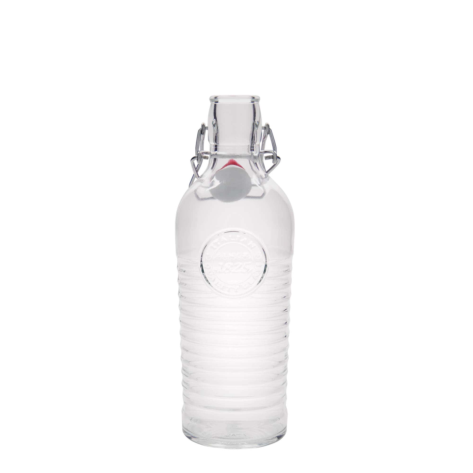 750 ml Glasflasche 'Officina 1825', Mündung: Bügelverschluss