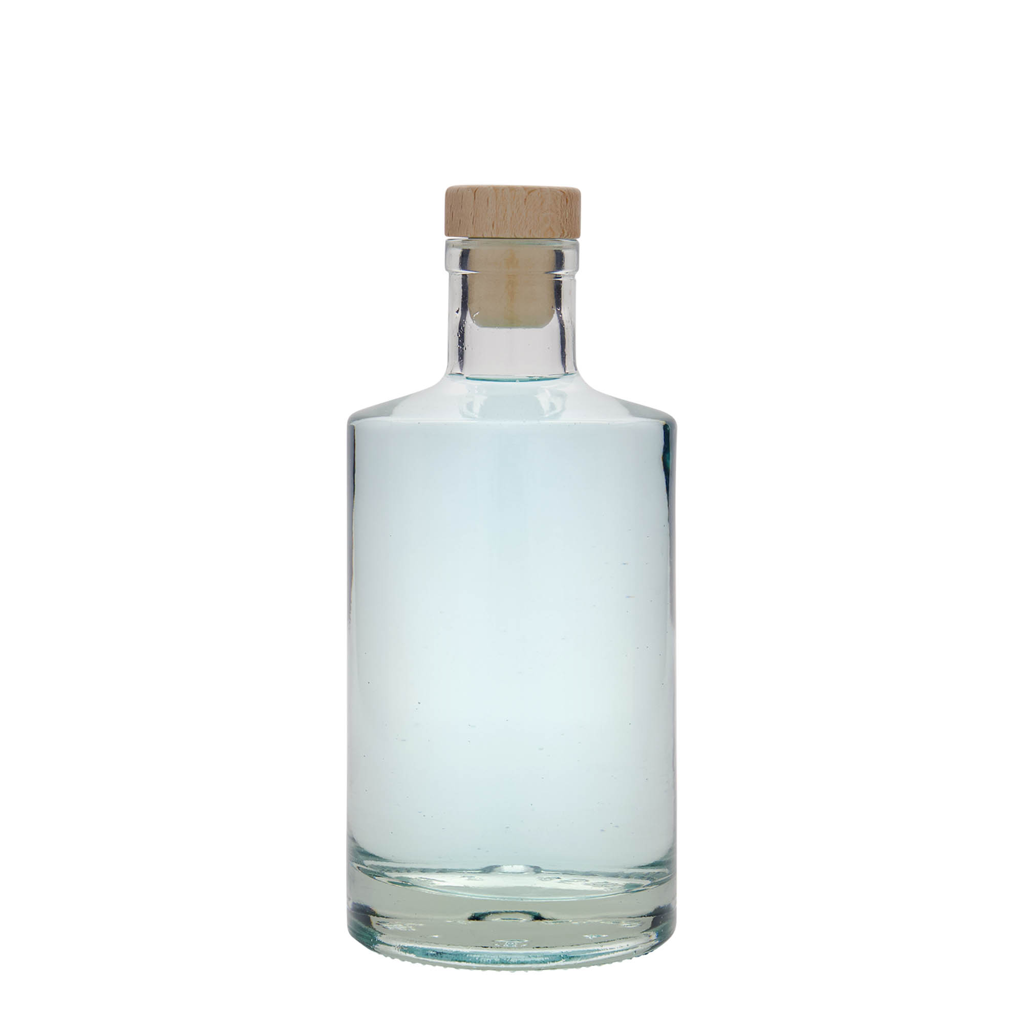 500 ml Glasflasche 'Caroline', Mündung: Kork 500 ml Glasflasche 'Caroline', Mündung: Kork