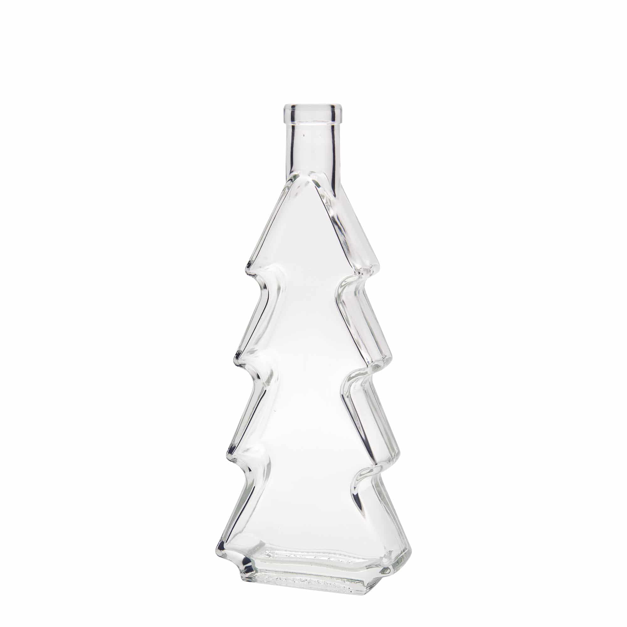 350 ml Glasflasche «Tannenbaum», Mündung: Kork